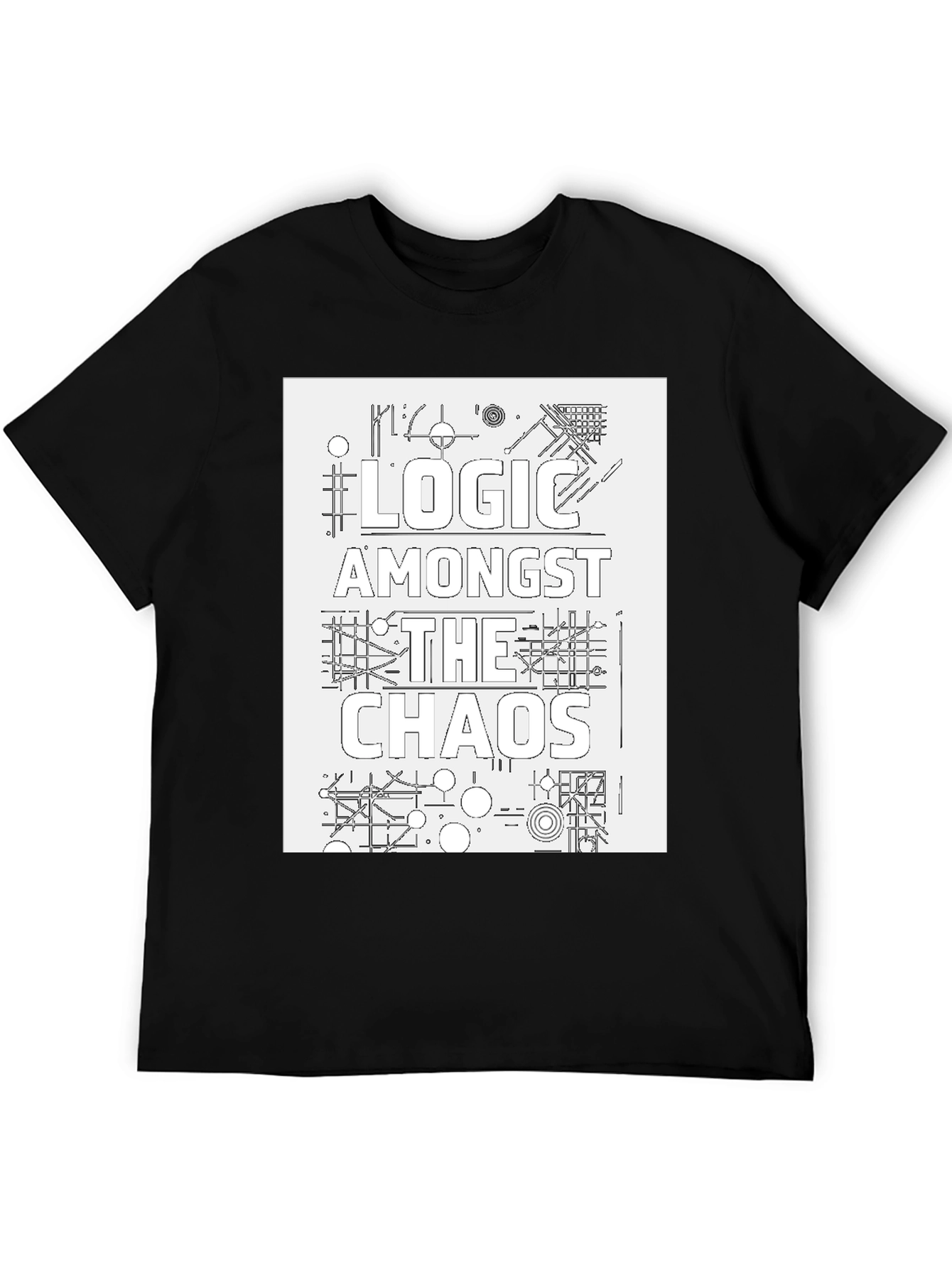 Logic Amongst The Chaos Graphic Tee