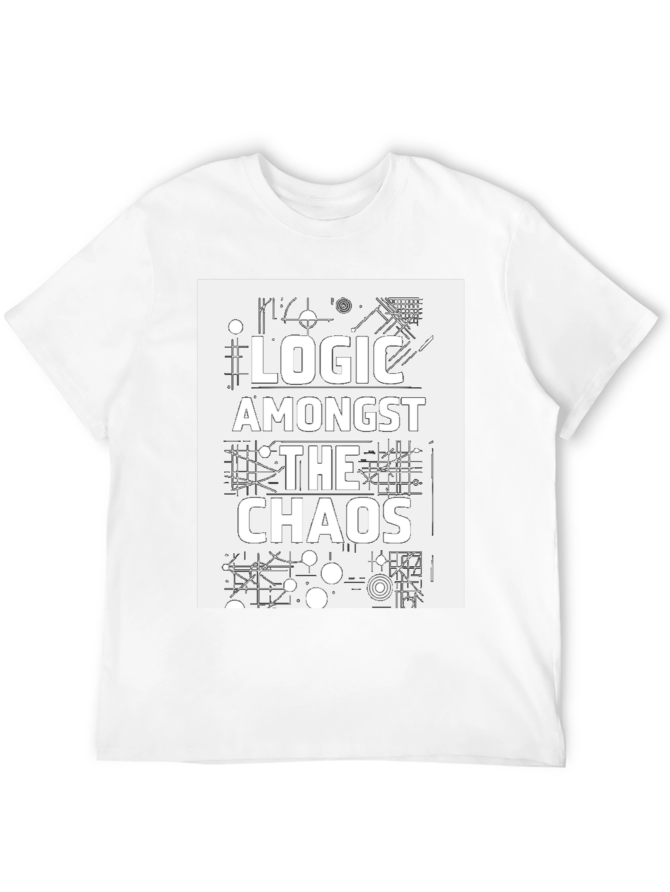 Logic Amongst The Chaos Graphic Tee
