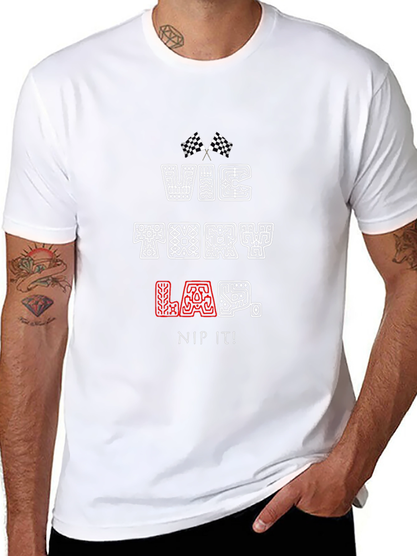 Victory Lap T-Shirt - Nip It!