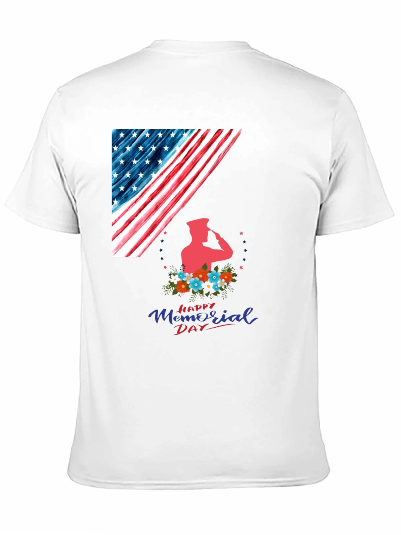 Memorial Day T-Shirt Patriotic Design