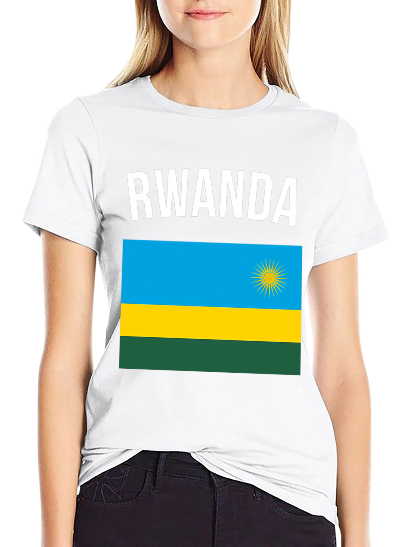 Rwanda Flag T-Shirt Country Pride Tee Souvenir Top