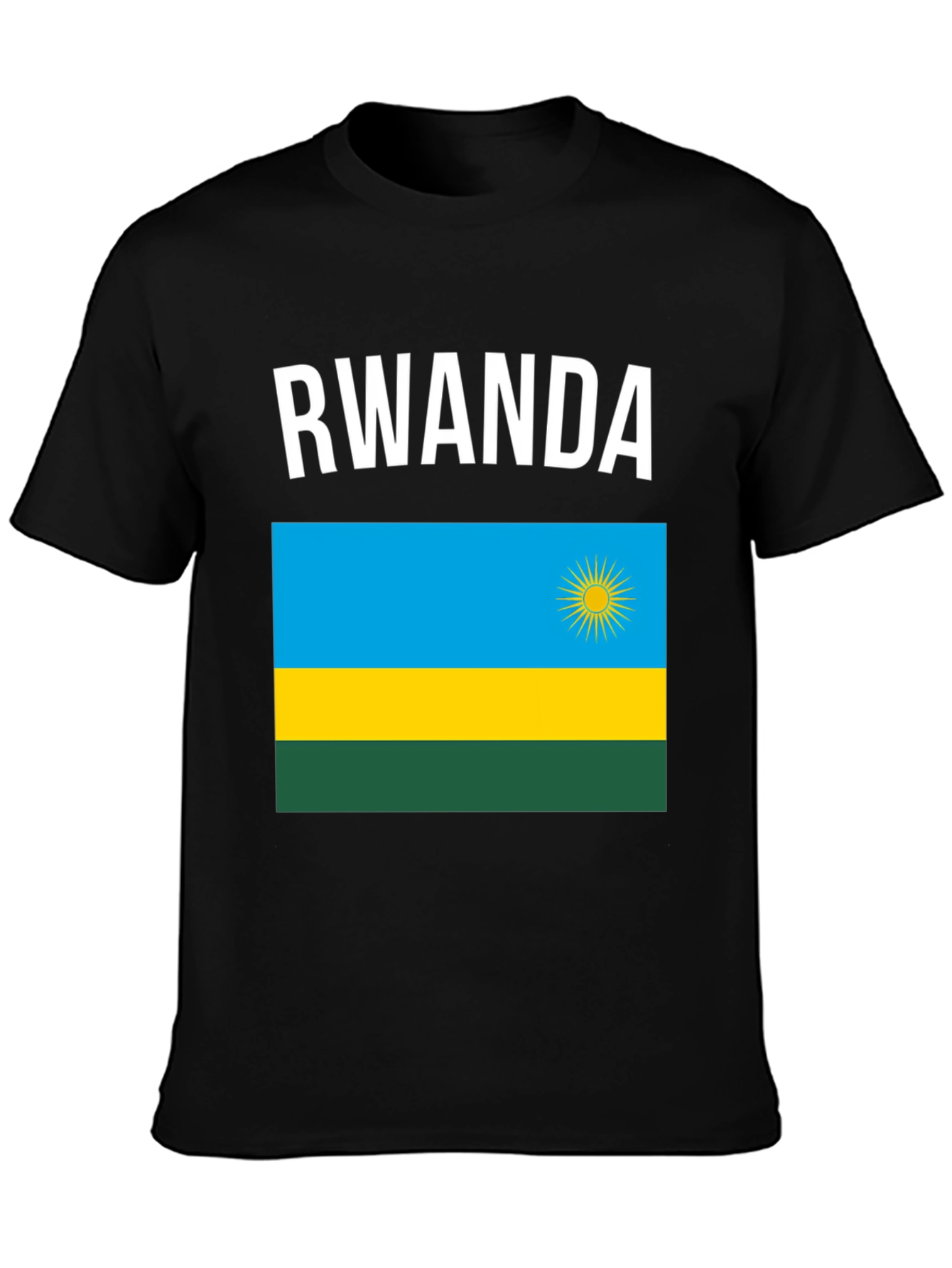 Rwanda Flag T-Shirt Country Pride Tee Souvenir Top