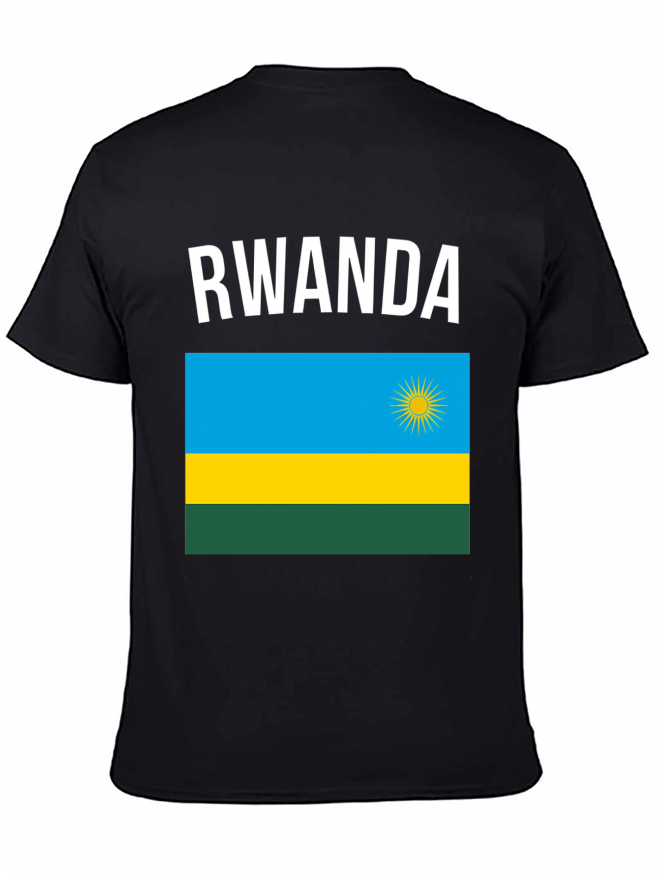 Rwanda Flag T-Shirt Country Pride Tee Souvenir Top