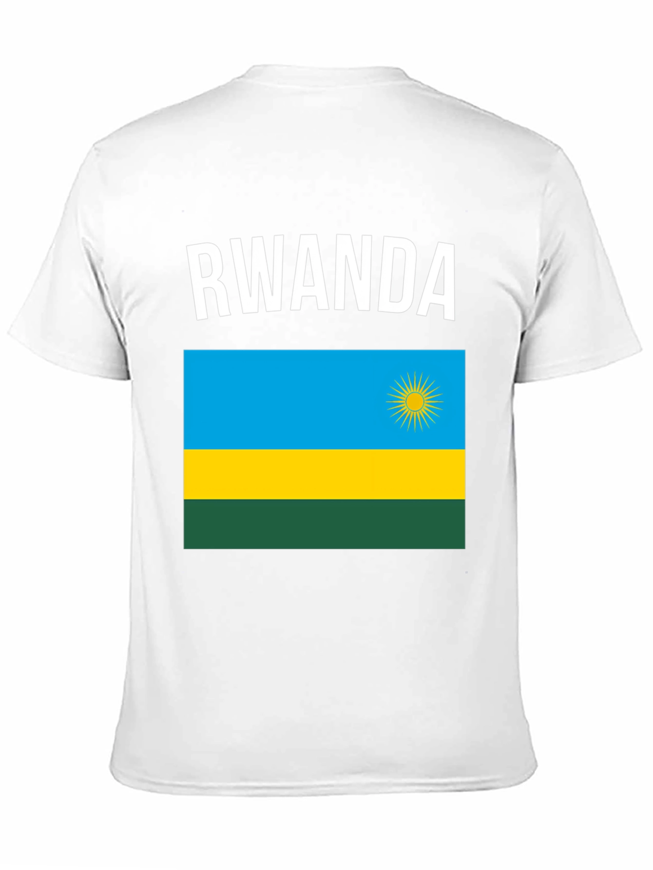 Rwanda Flag T-Shirt Country Pride Tee Souvenir Top