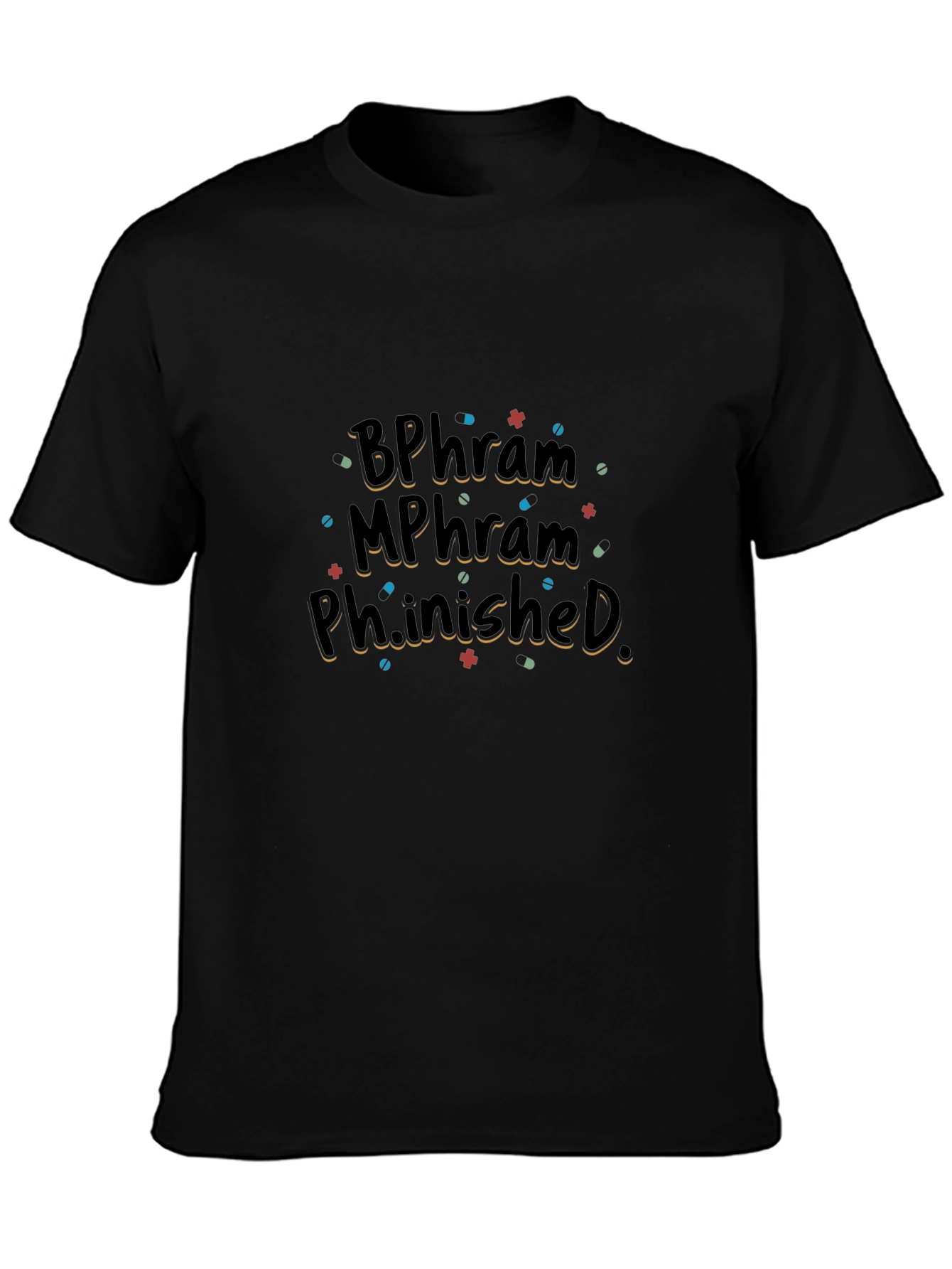 BPhram MPhram Phinished Black T-Shirt