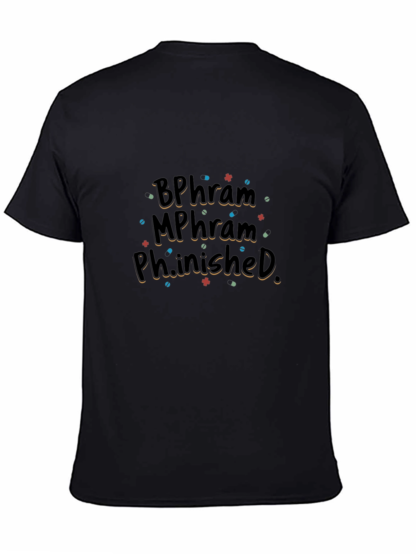 BPhram MPhram Phinished Black T-Shirt