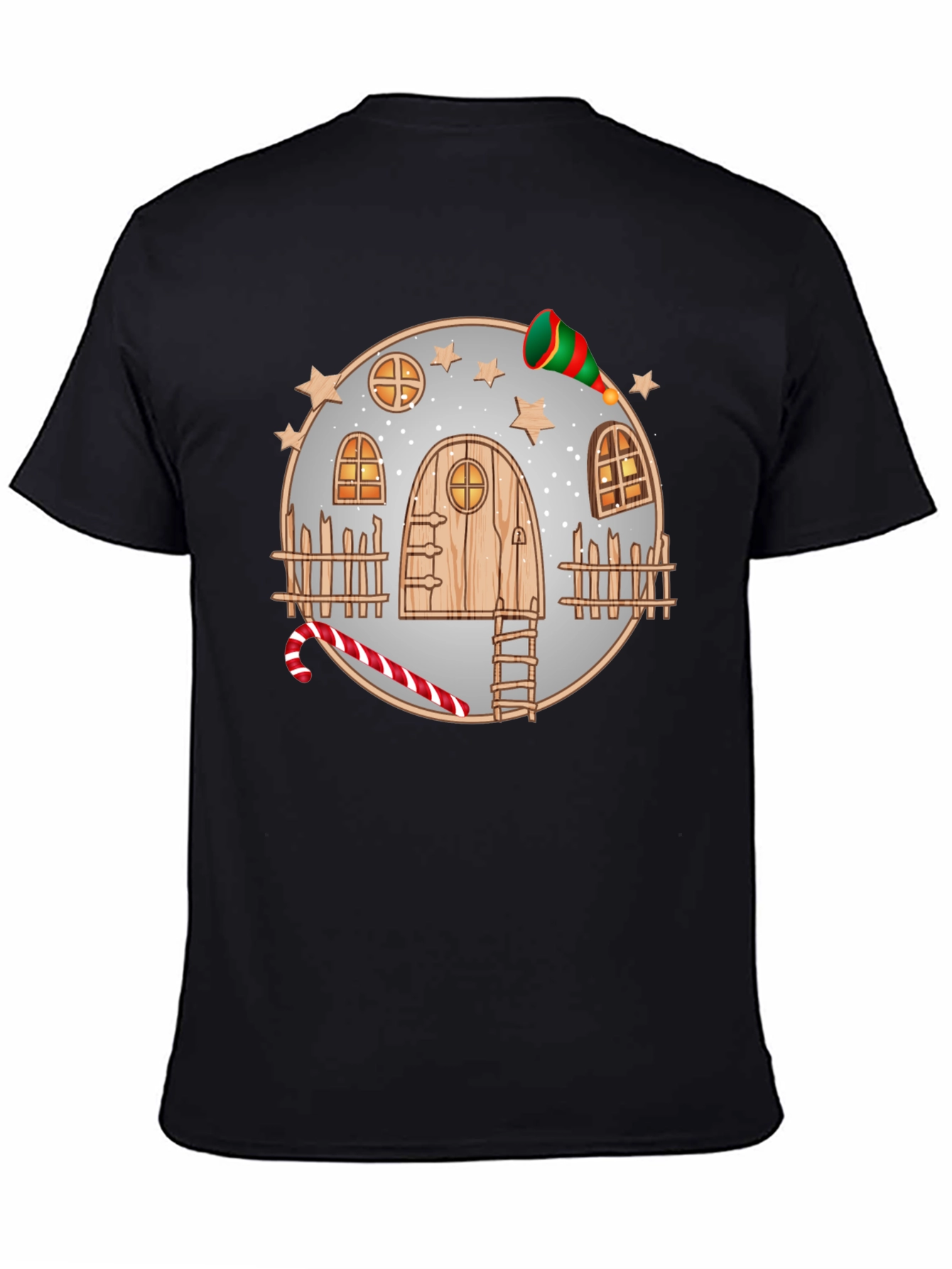 Whimsical Winter House Tee