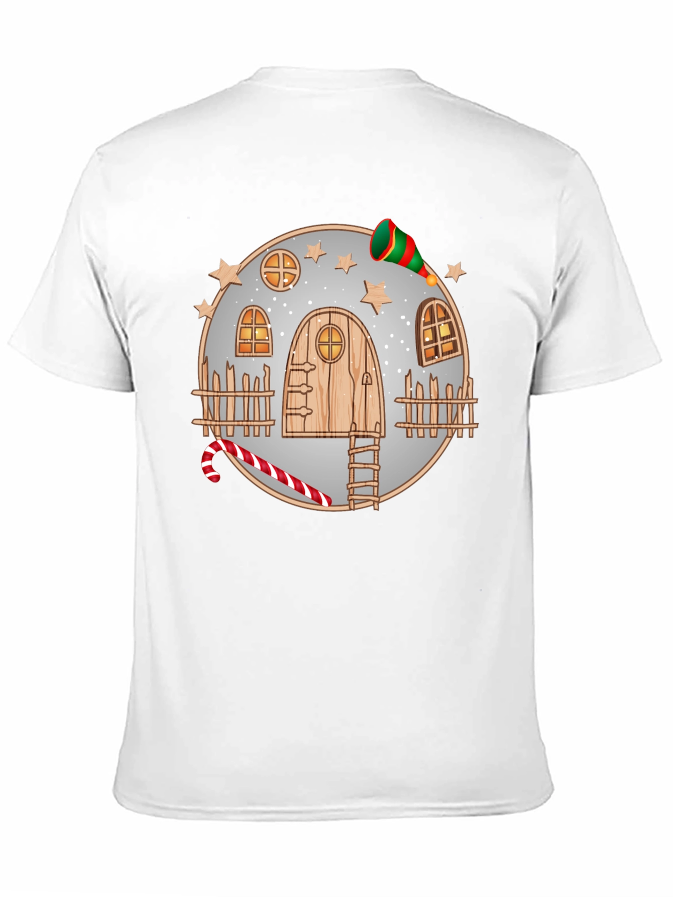 Whimsical Winter House Tee