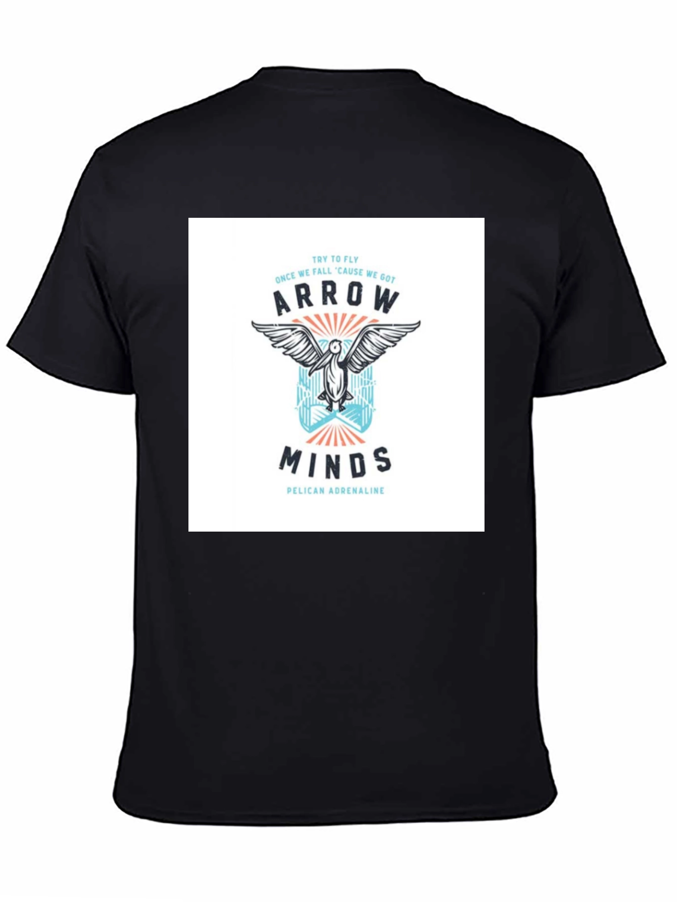 Arrow Minds Black T-Shirt
