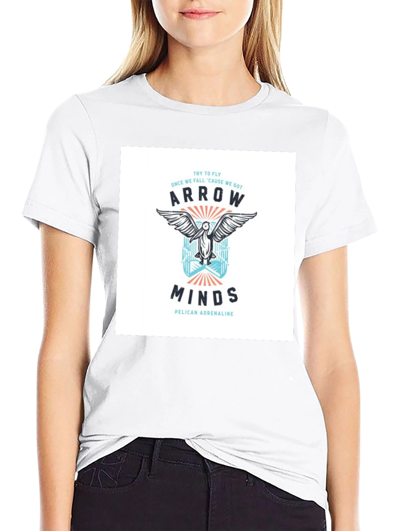Arrow Minds Black T-Shirt