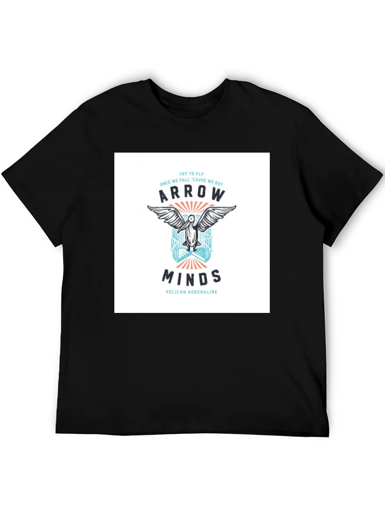 Arrow Minds Black T-Shirt