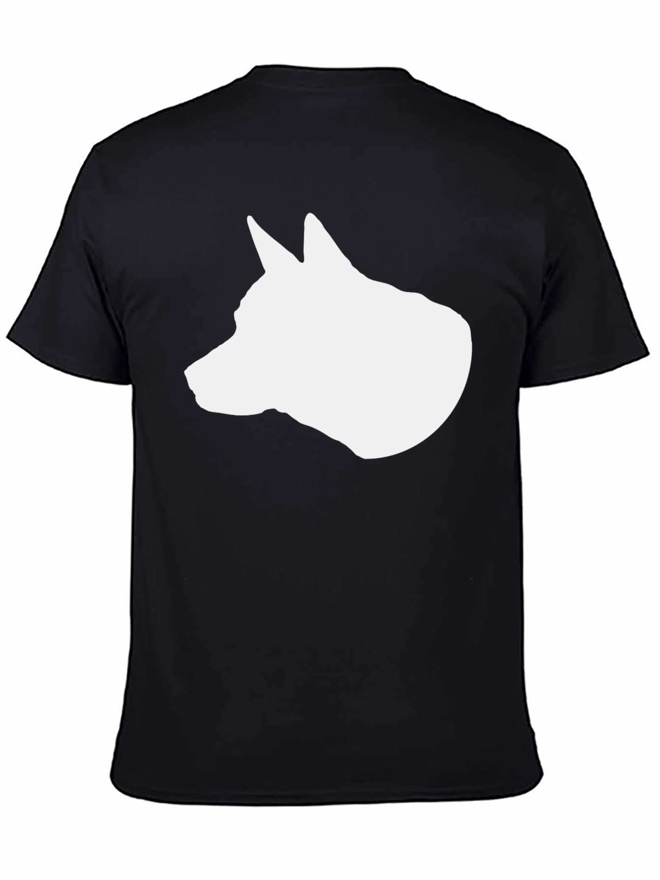 Dog Breed Silhouette Graphic Tee - Stylish Comfort