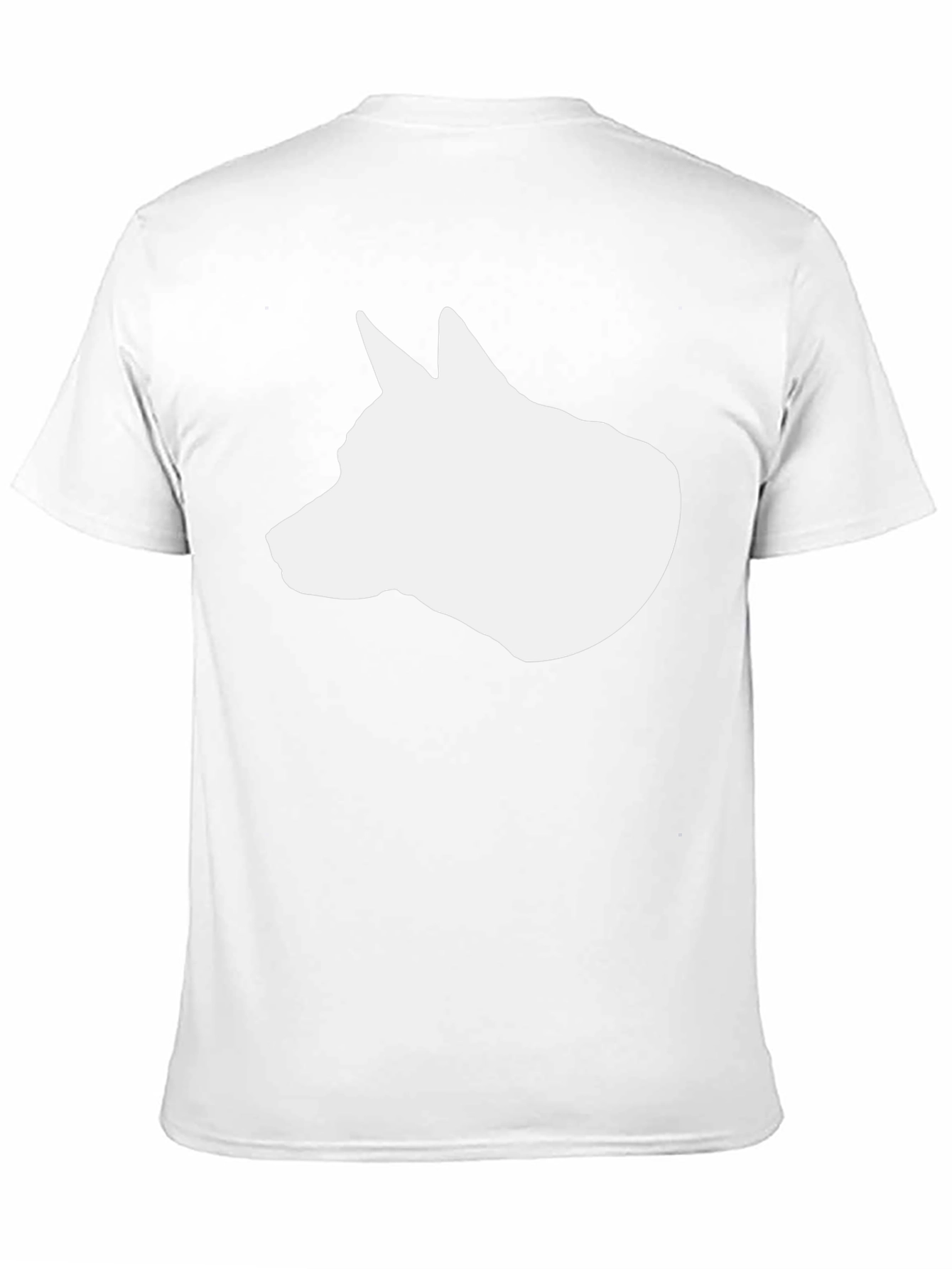 Dog Breed Silhouette Graphic Tee - Stylish Comfort