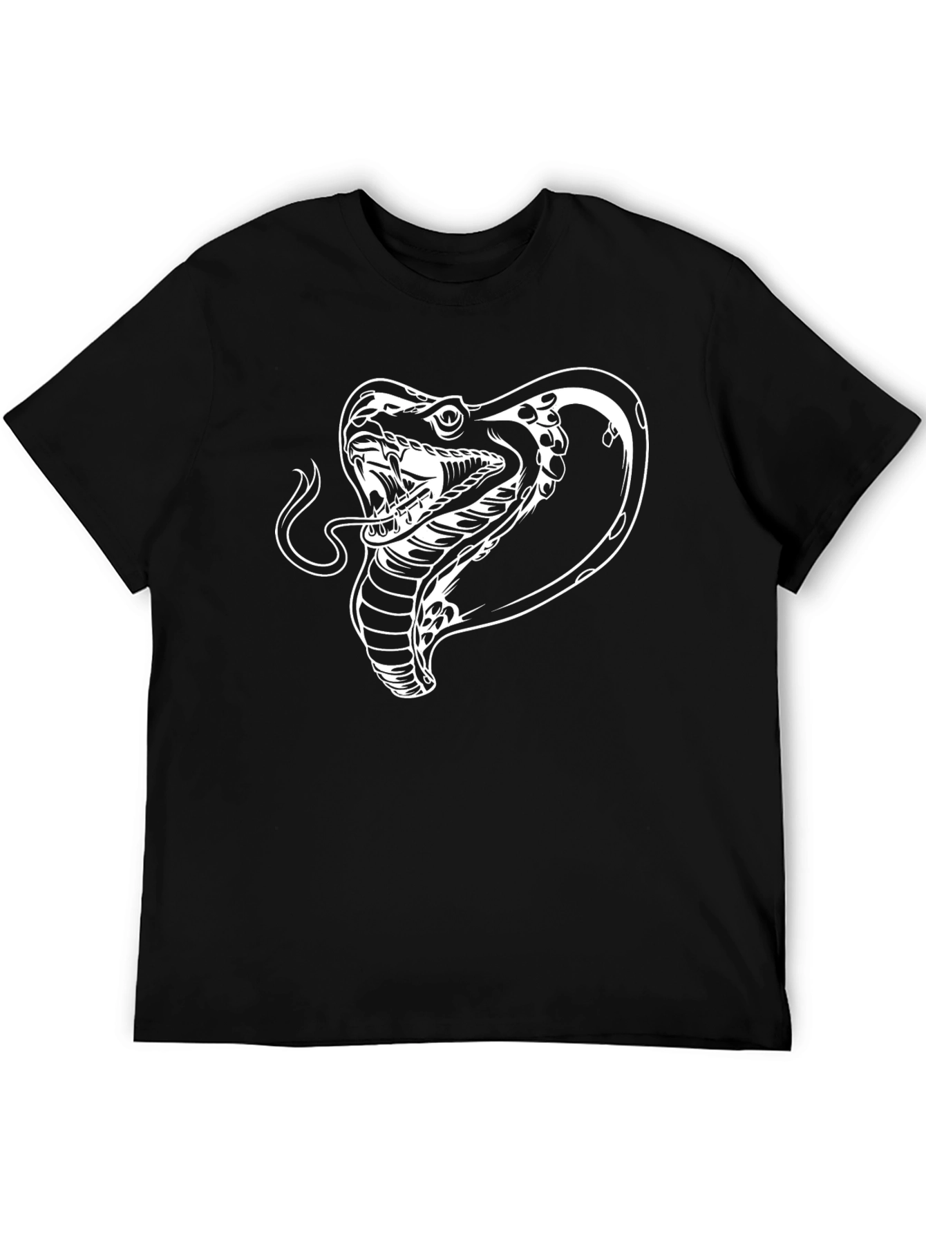 Cobra Snake Graphic Tee - Cool Design!