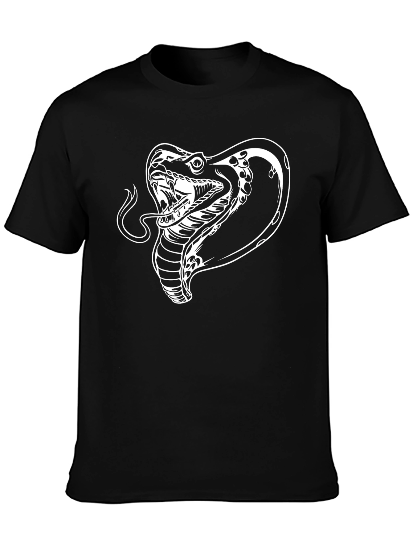 Cobra Snake Graphic Tee - Cool Design!