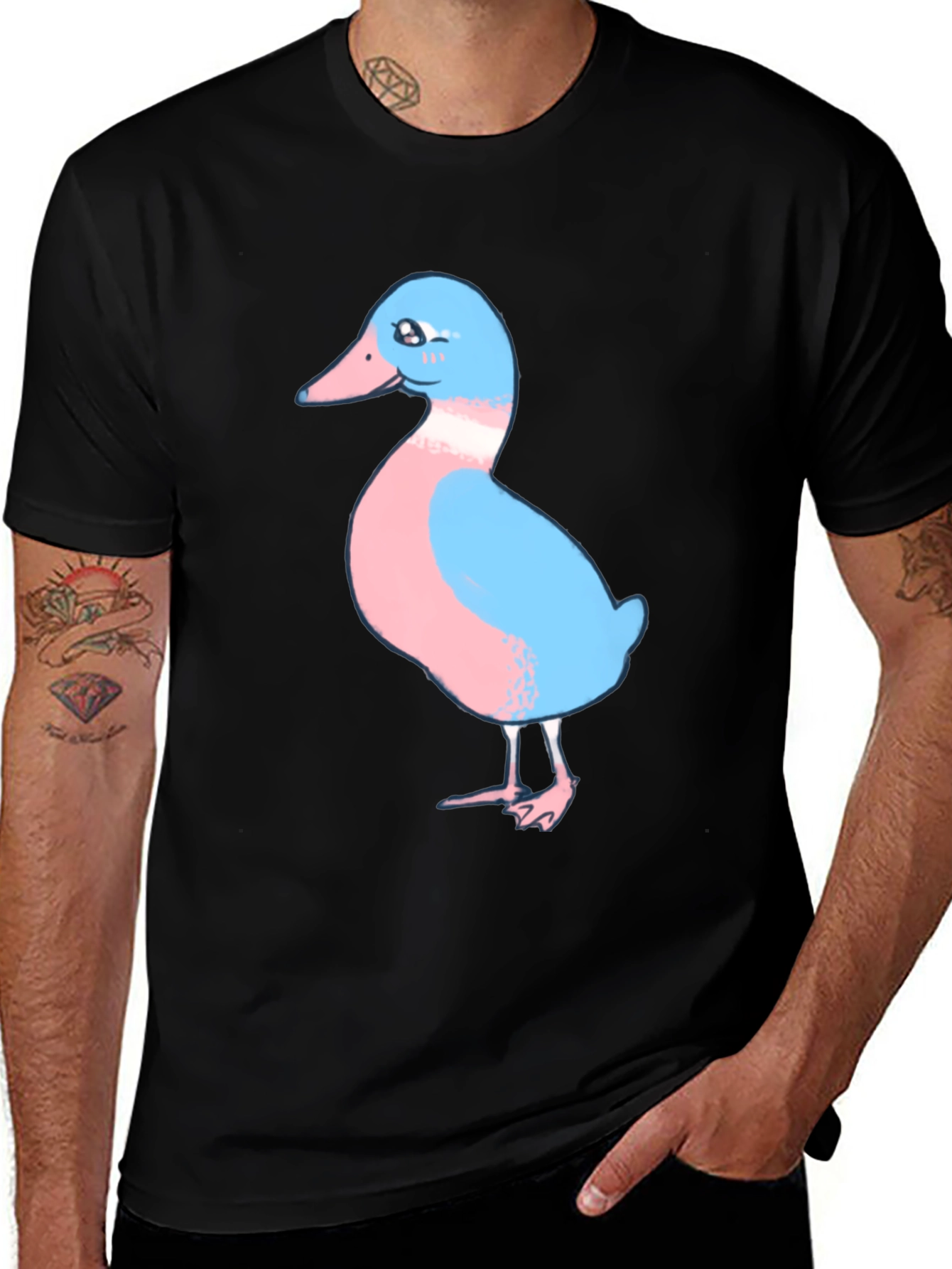 Transgender Pride Duck T-Shirt