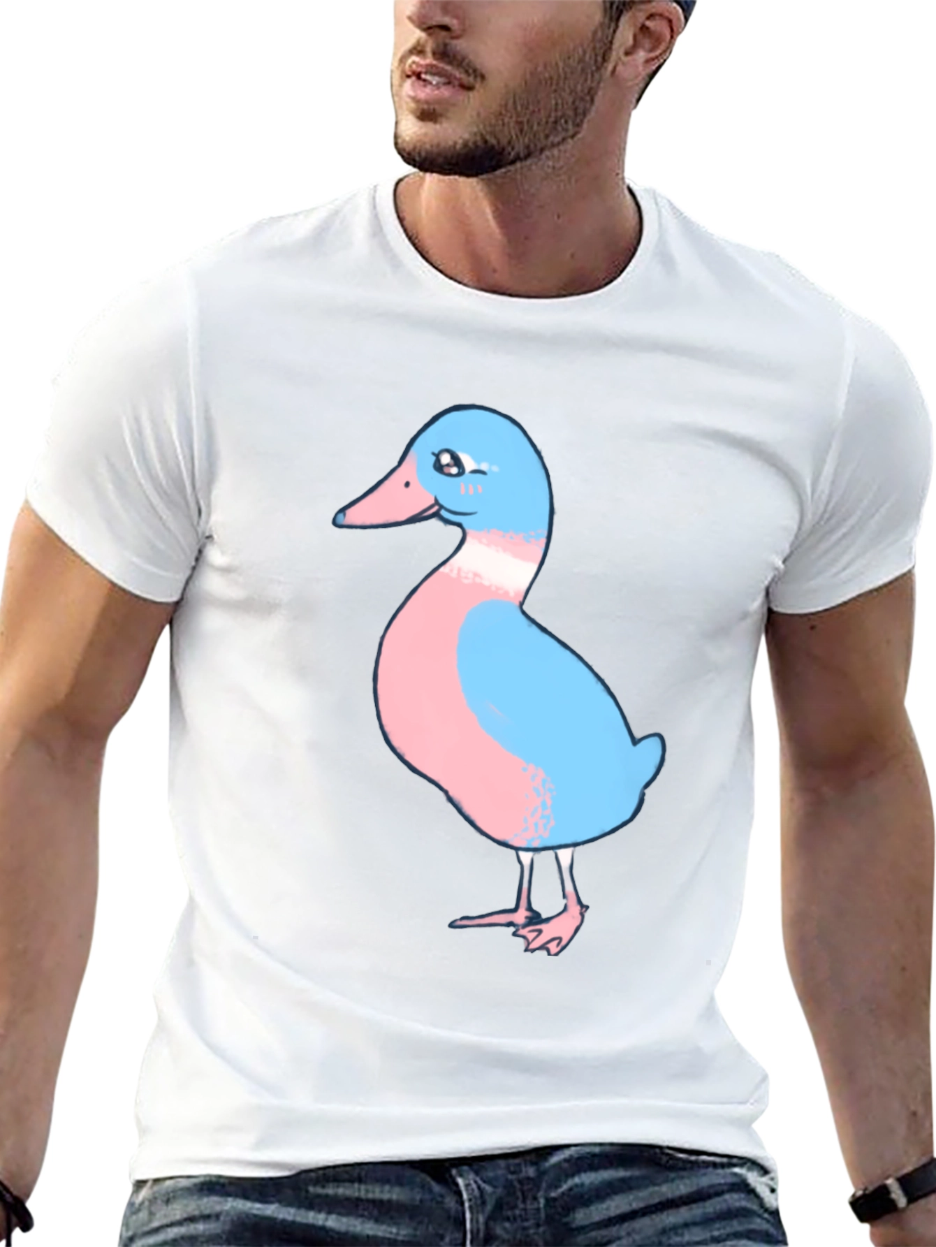 Transgender Pride Duck T-Shirt