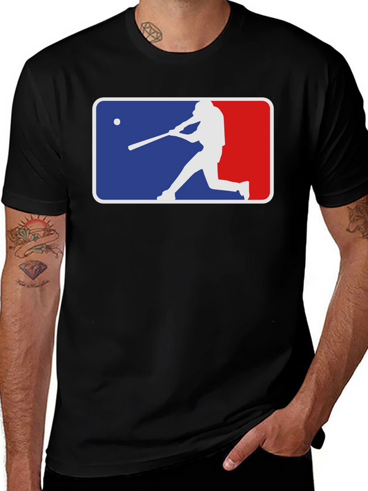 Baseball Silhouette Graphic Tee