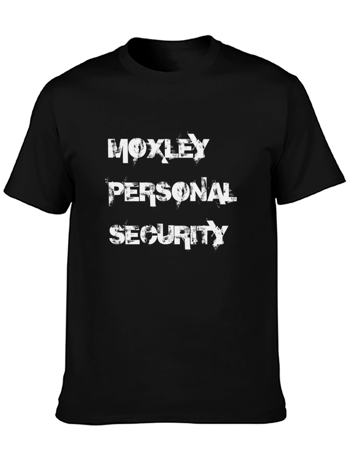 Moxley Personal Security Black T-Shirt