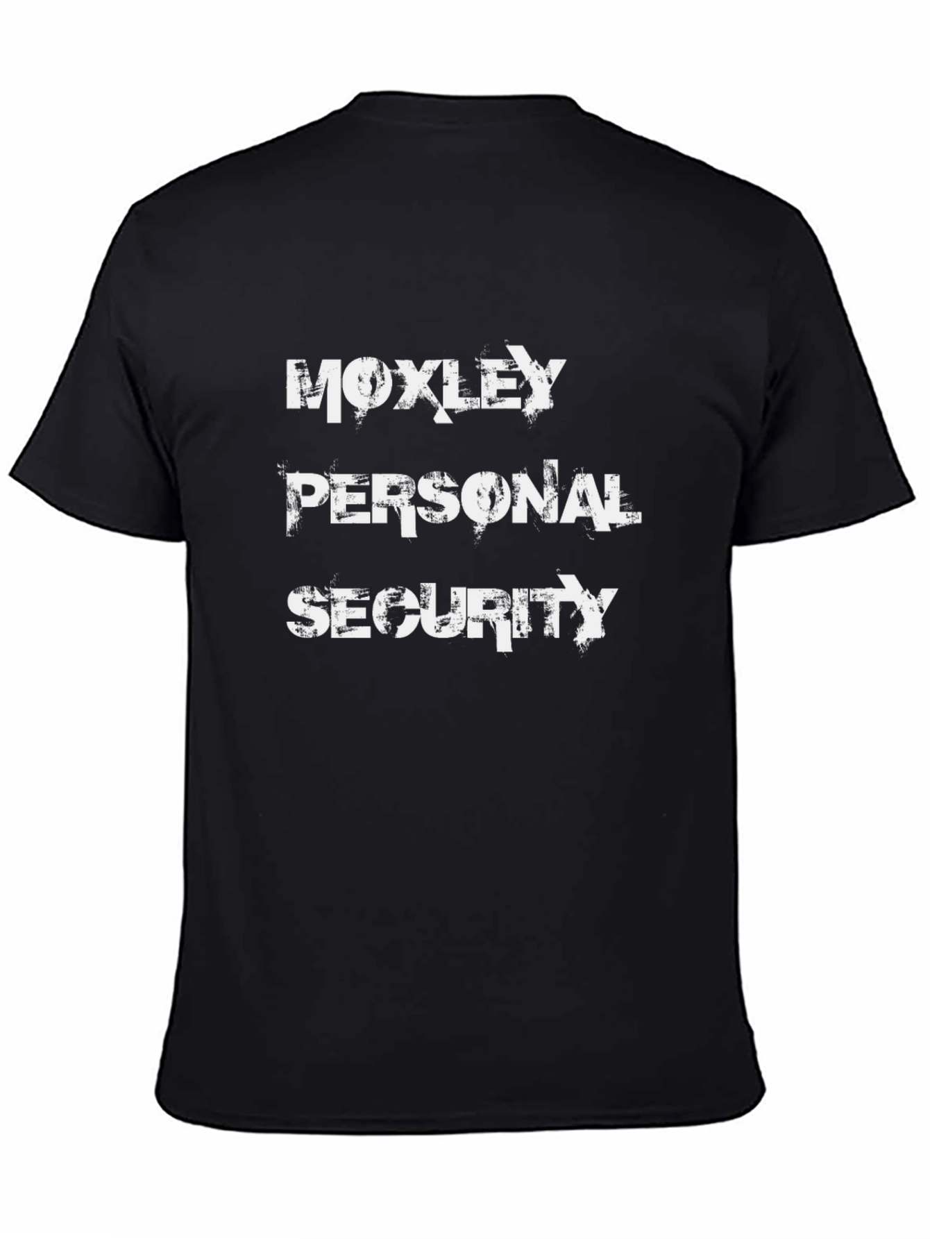 Moxley Personal Security Black T-Shirt