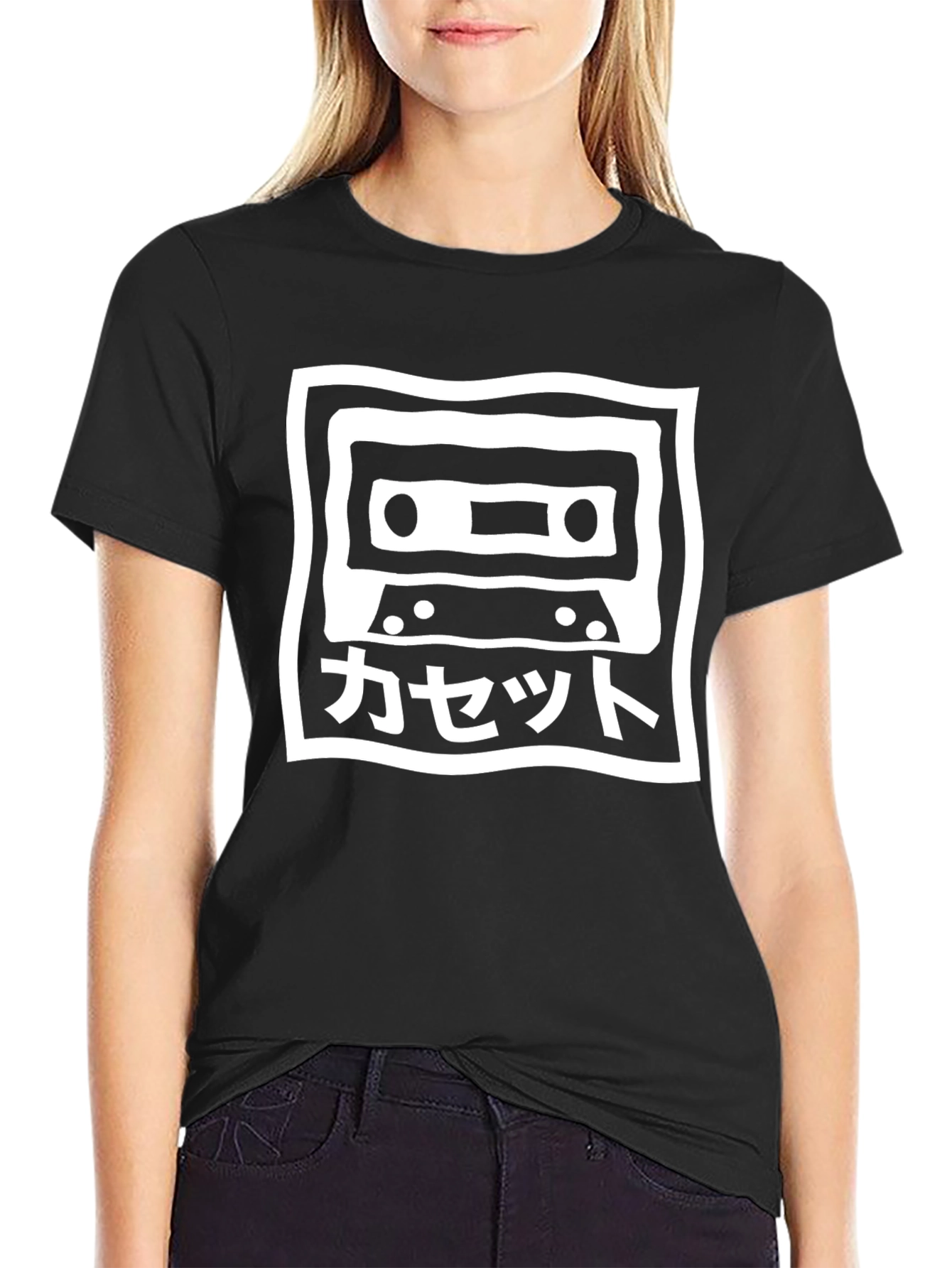 Retro Japanese Cassette Tape Graphic Tee