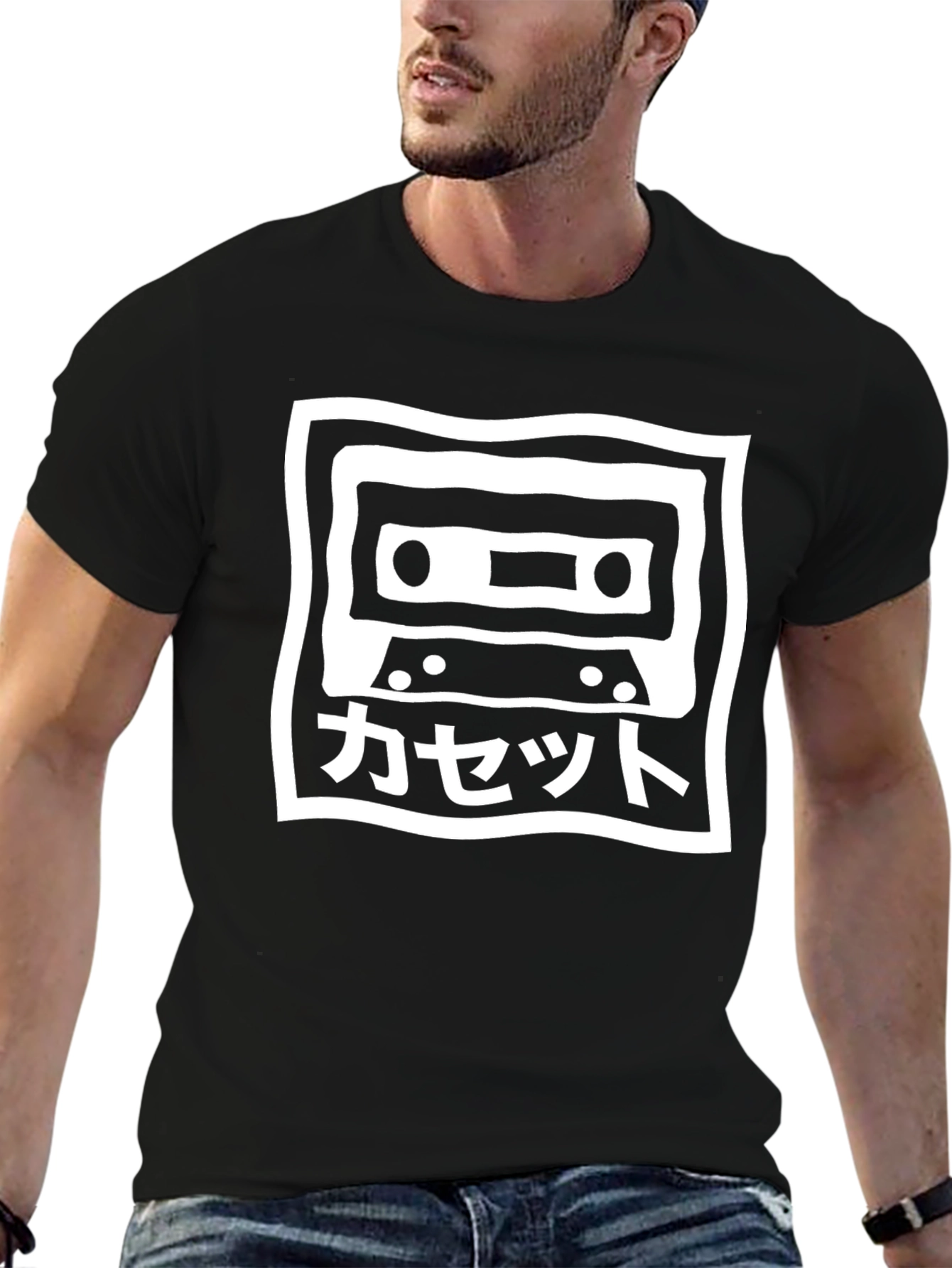 Retro Japanese Cassette Tape Graphic Tee