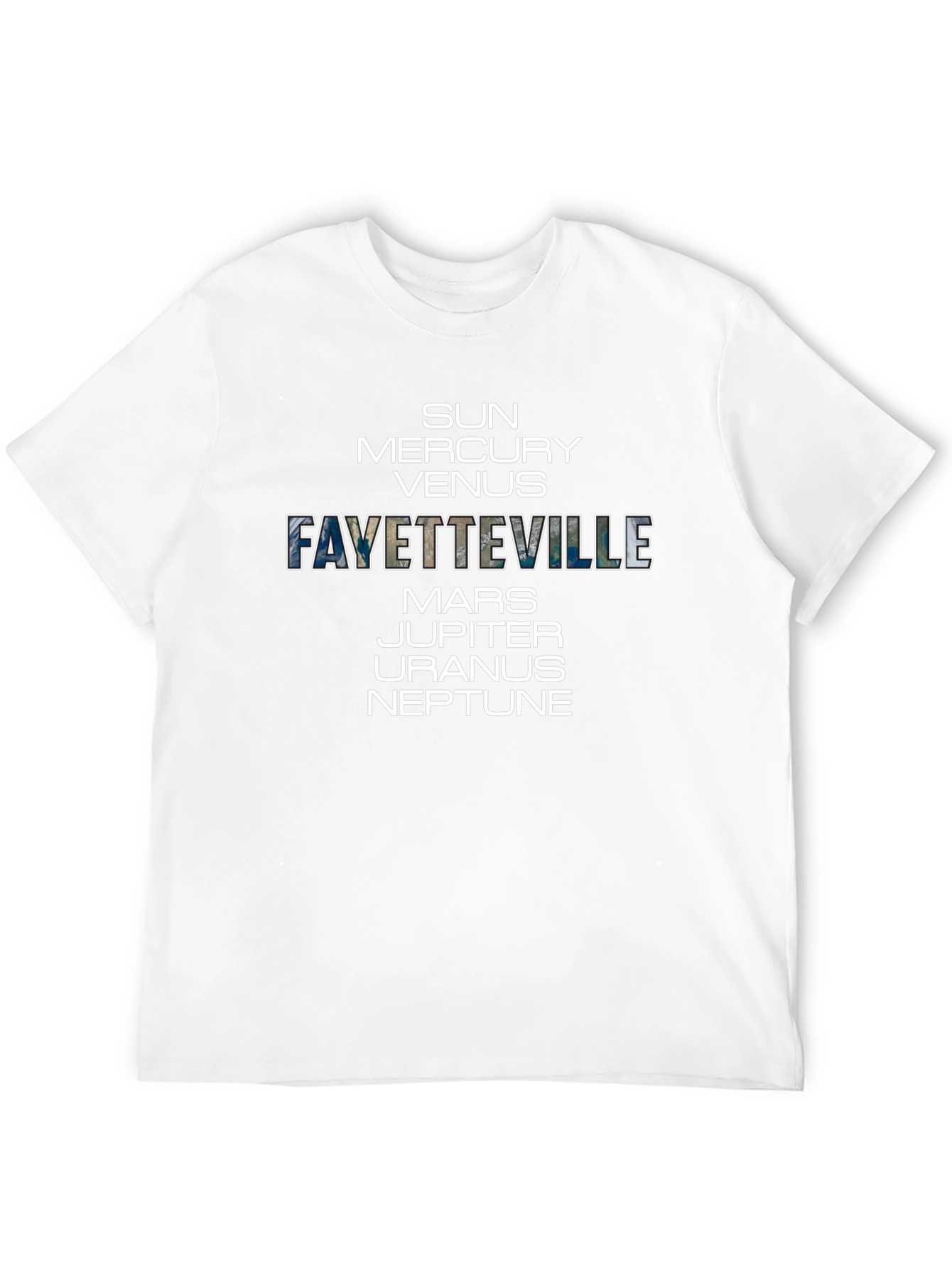 Fayetteville Planets T-Shirt