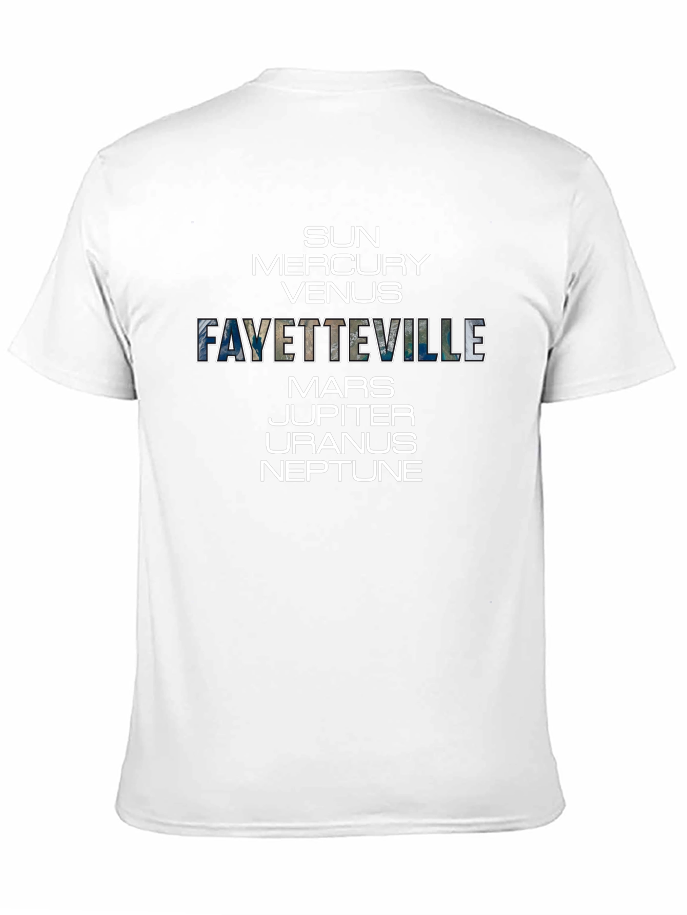 Fayetteville Planets T-Shirt