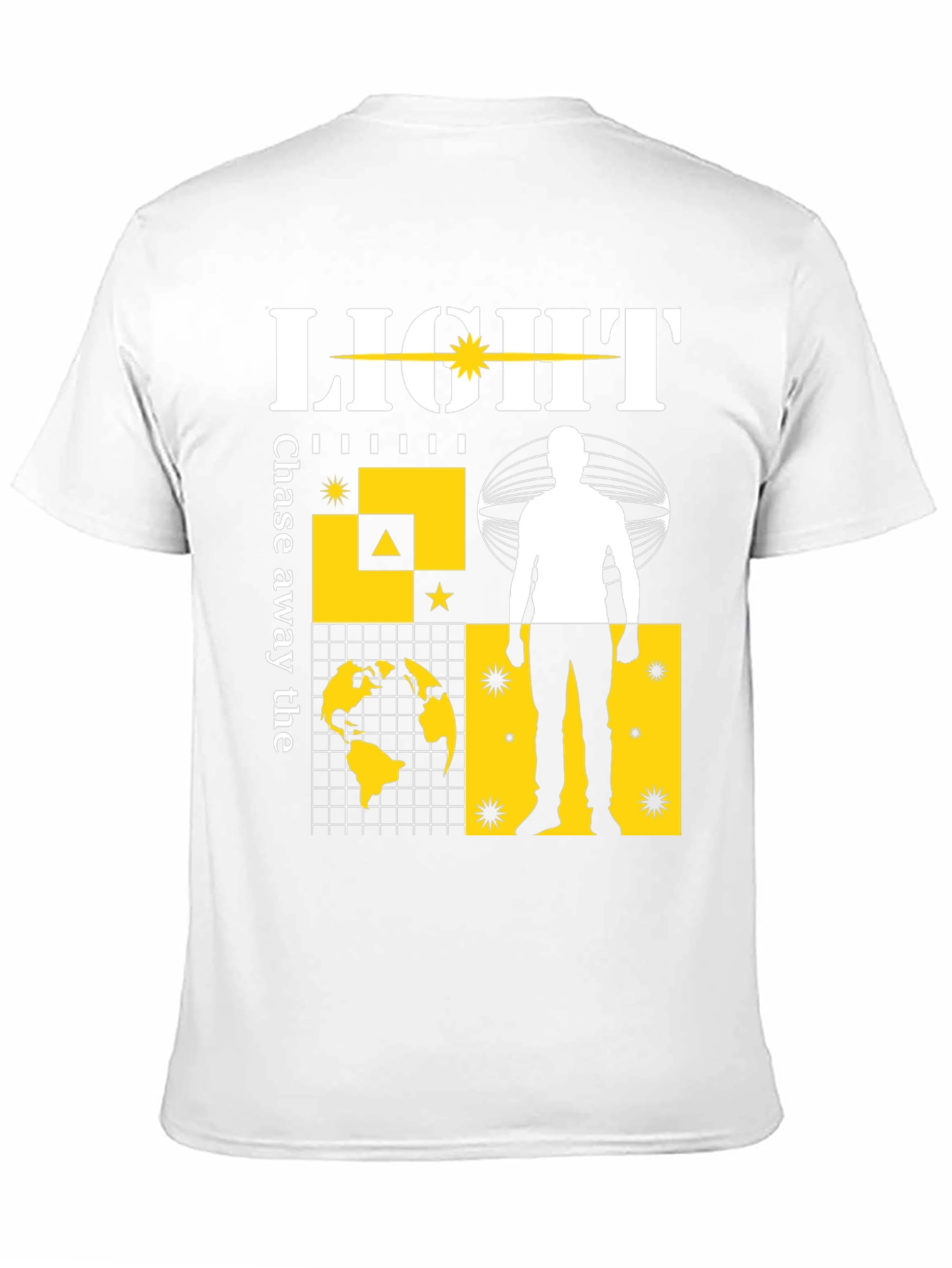 Light Chase Away Graphic Print Tee