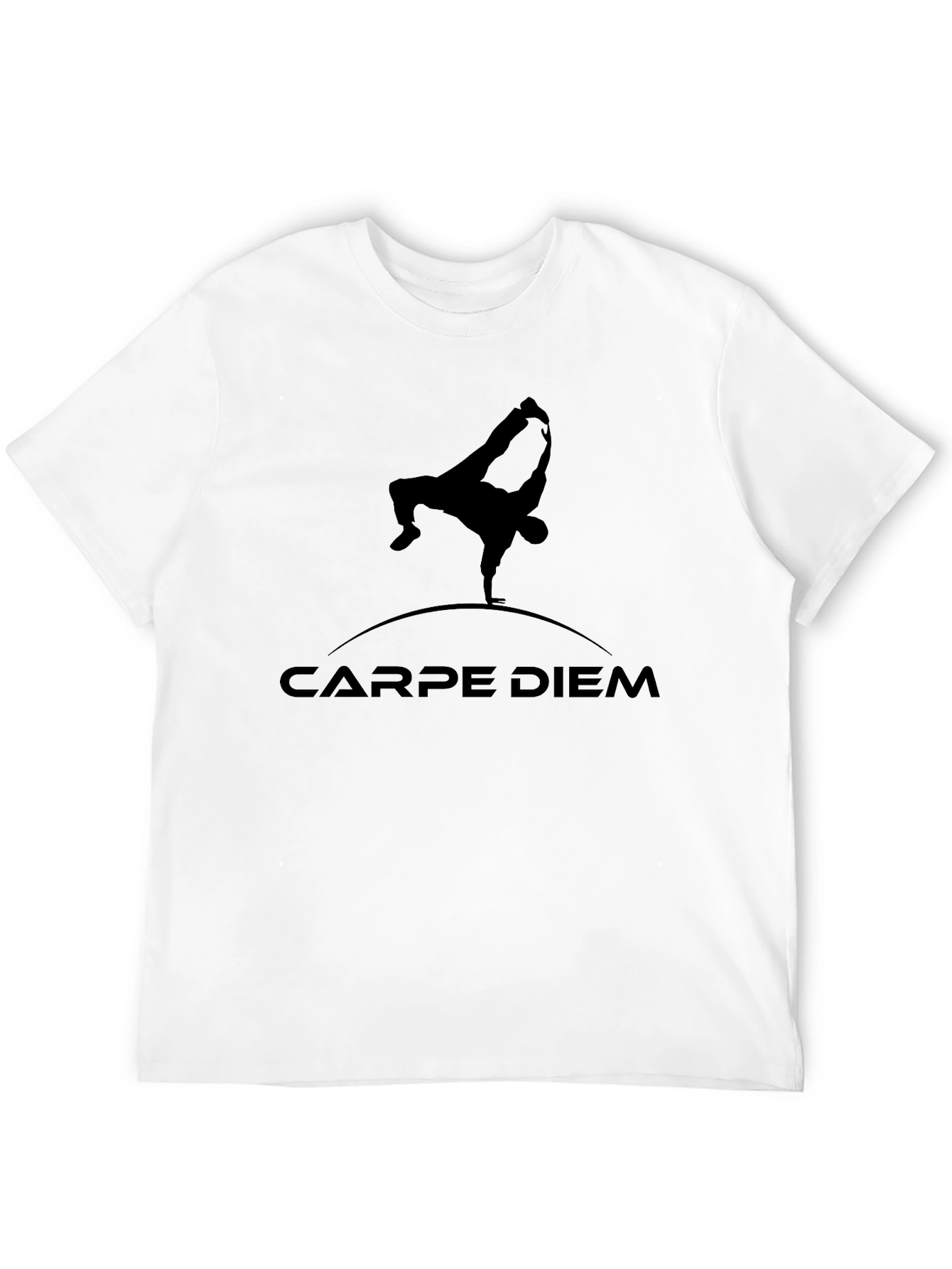 Carpe Diem Black Graphic Tee