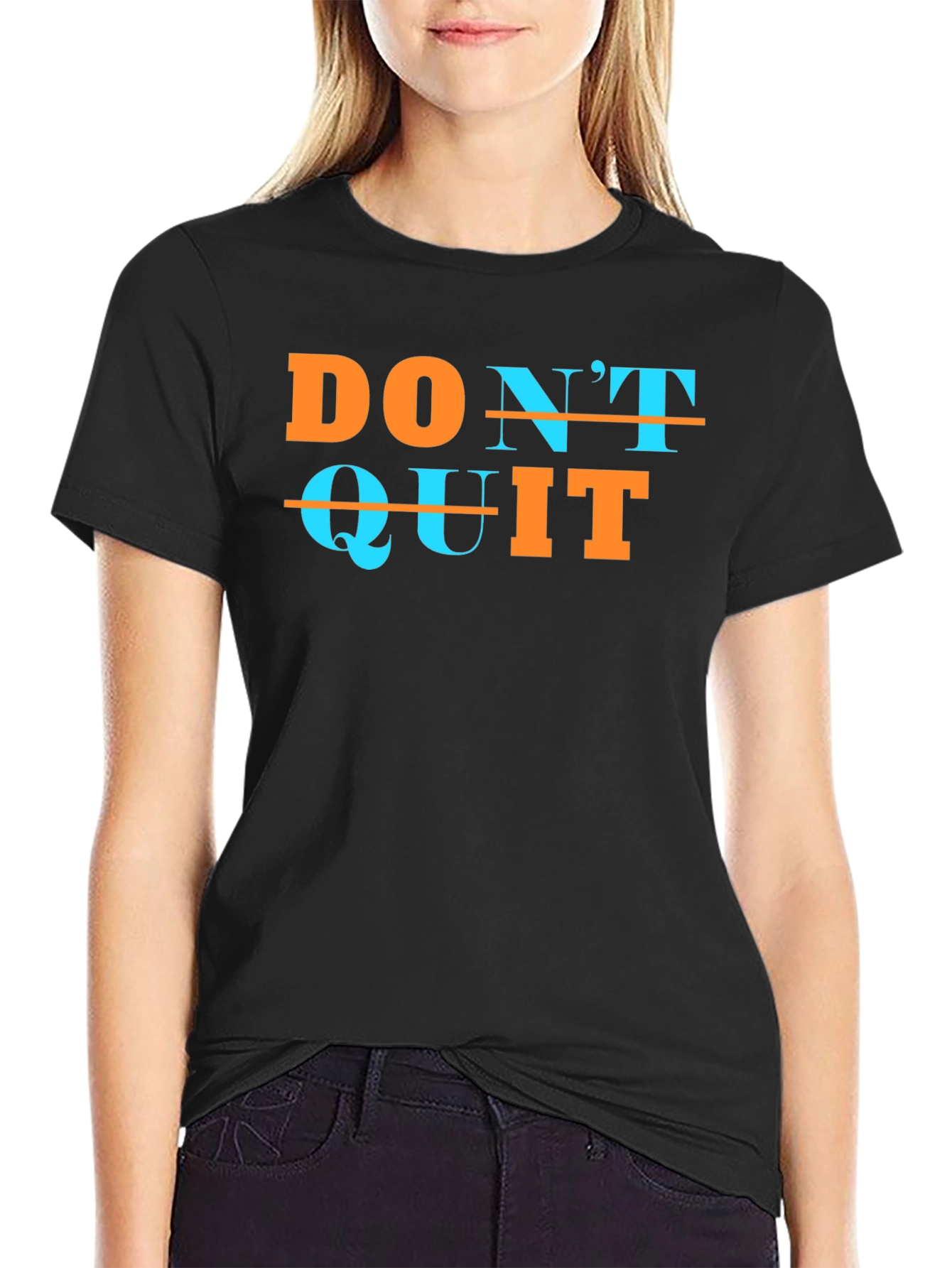 Motivational Dont Quit Graphic Tee