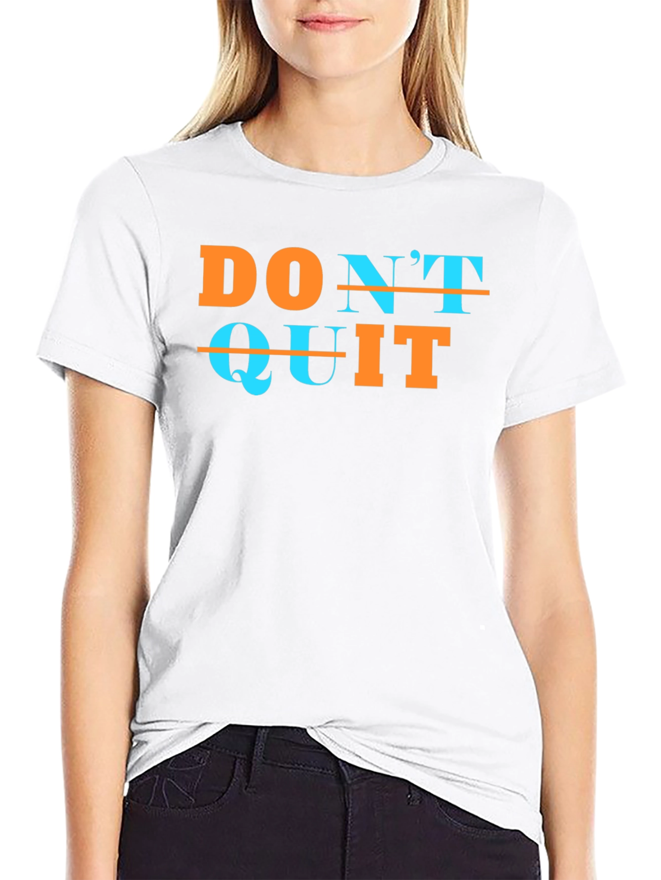 Motivational Dont Quit Graphic Tee