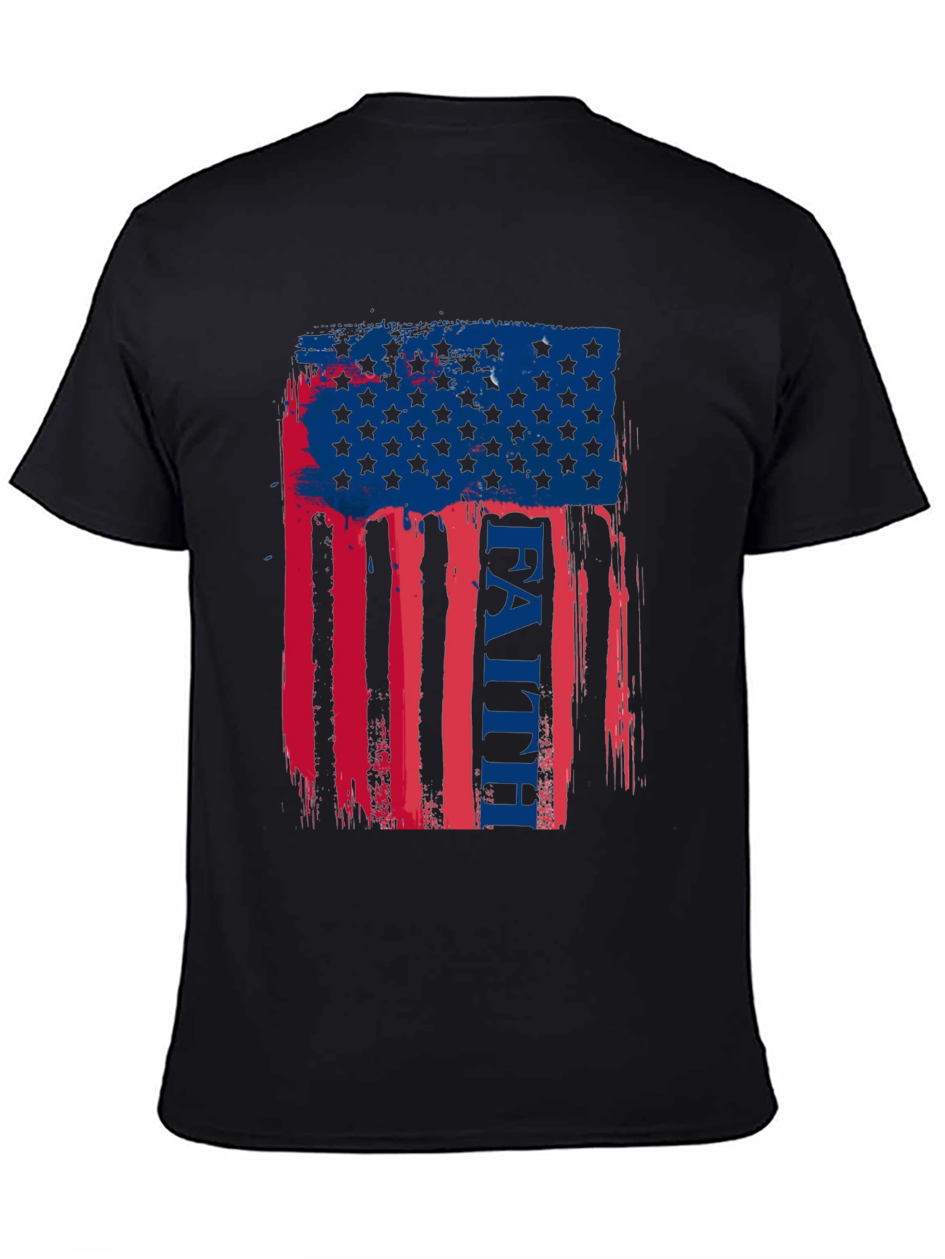 Faith American Flag Graphic T-Shirt
