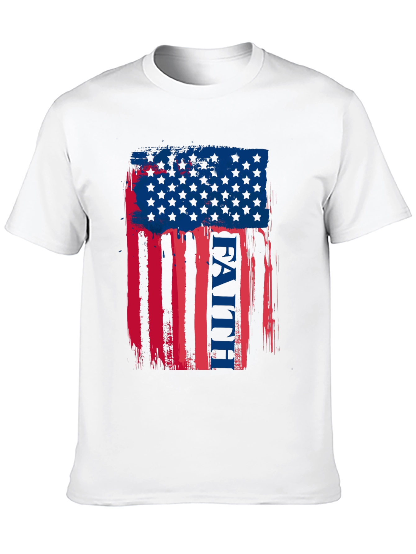Faith American Flag Graphic T-Shirt