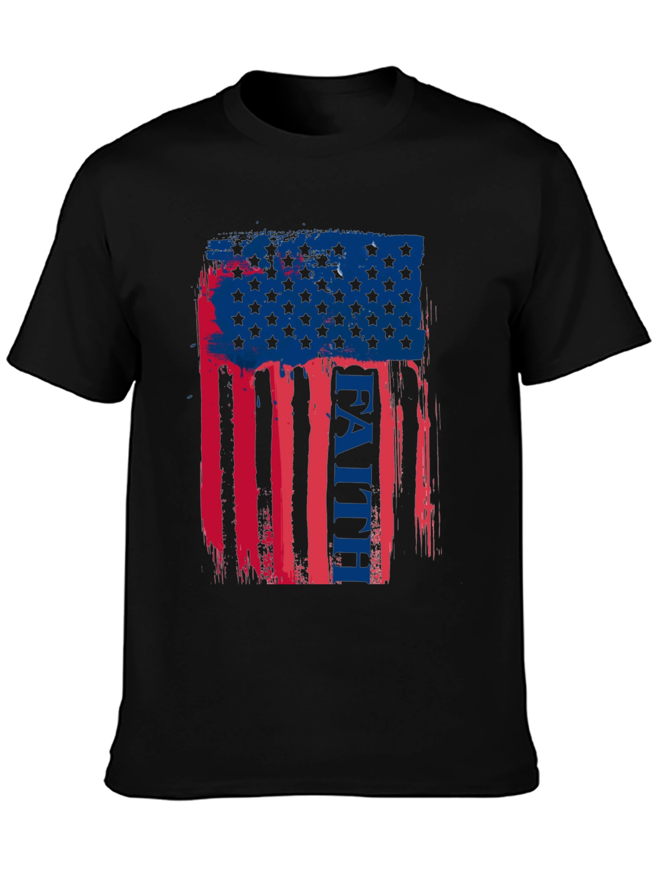 Faith American Flag Graphic T-Shirt