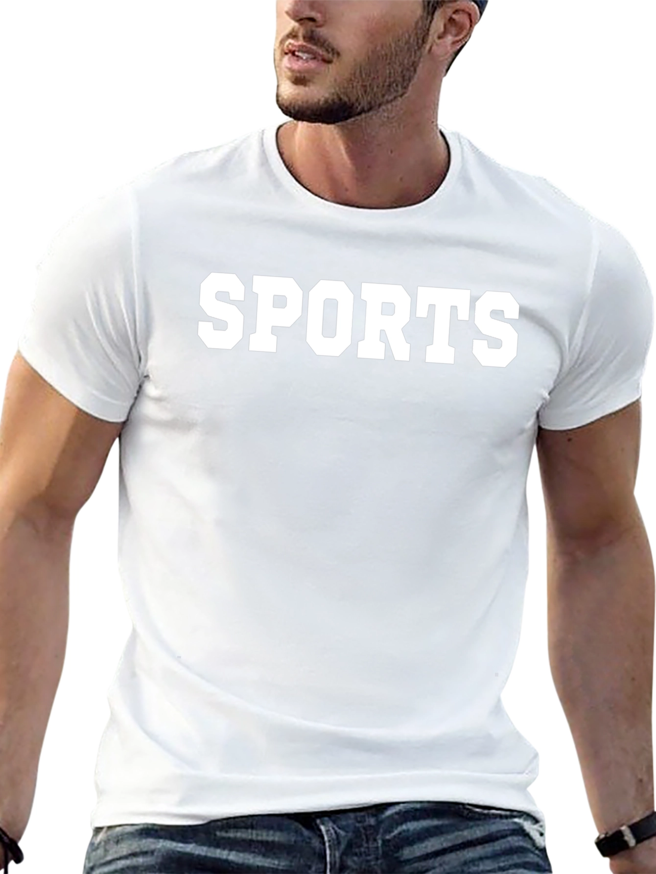 Sports T-Shirt - Bold Graphic Tee