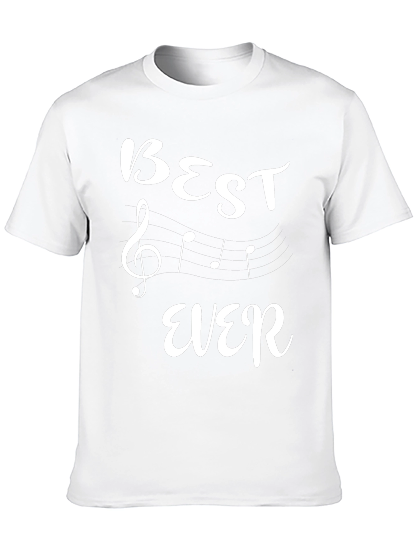 Best Ever Music Lover Black T-Shirt