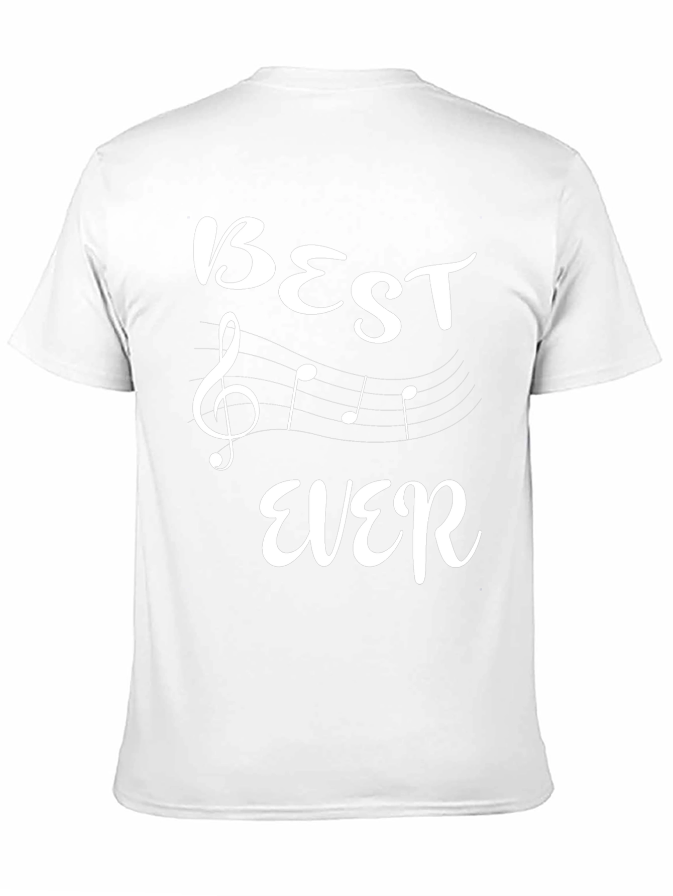 Best Ever Music Lover Black T-Shirt