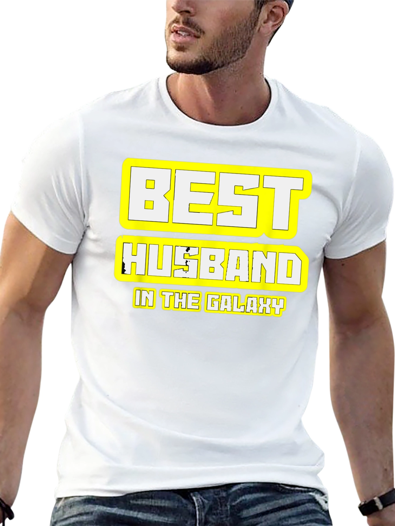Best Husband in the Galaxy Graphic T-Shirt