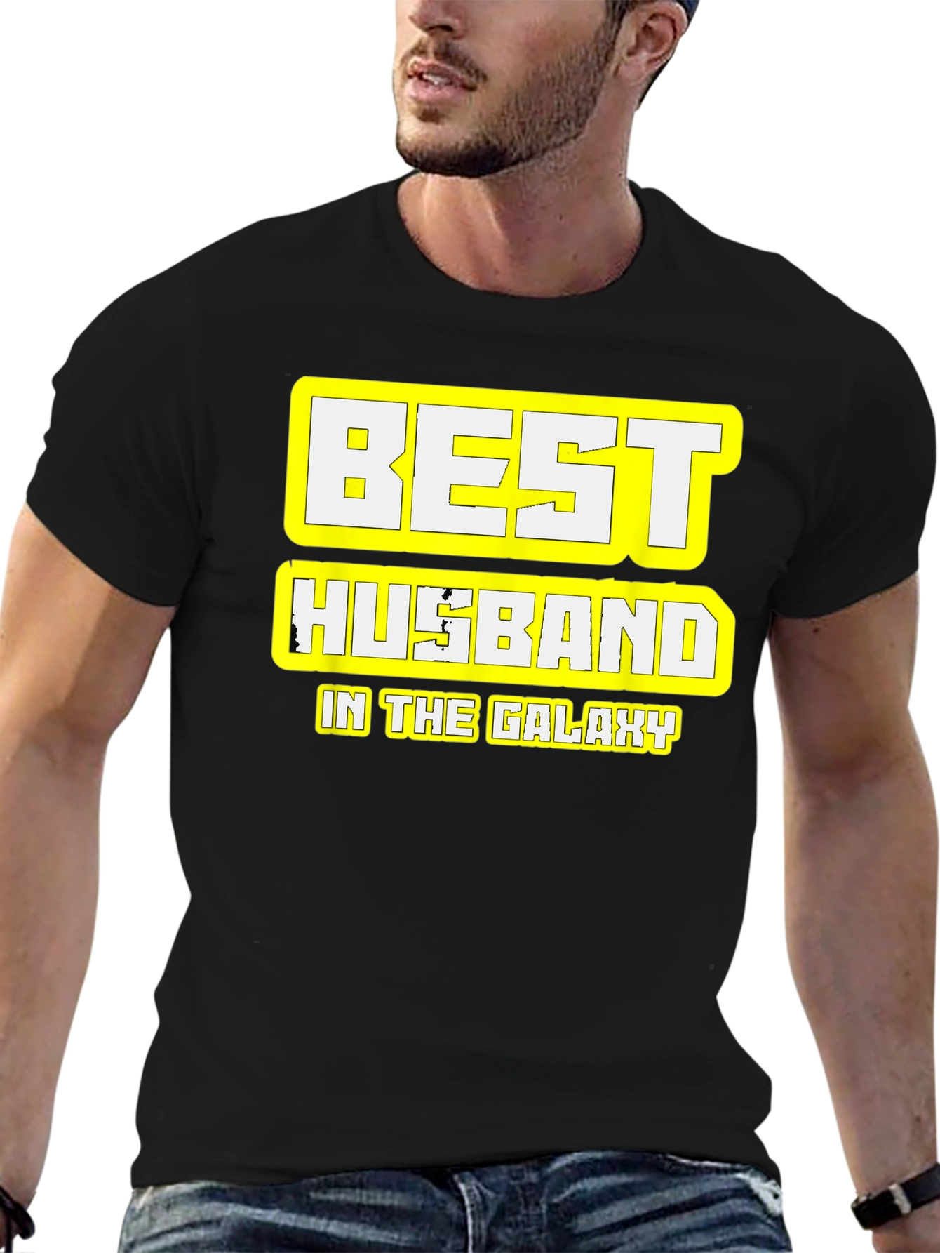 Best Husband in the Galaxy Graphic T-Shirt