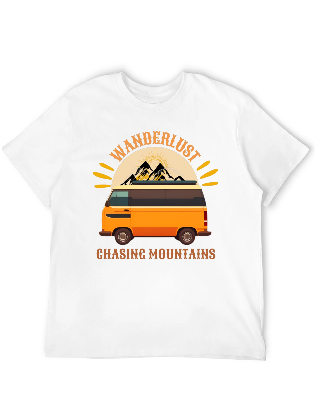 Wanderlust Mountain Van Graphic Tee