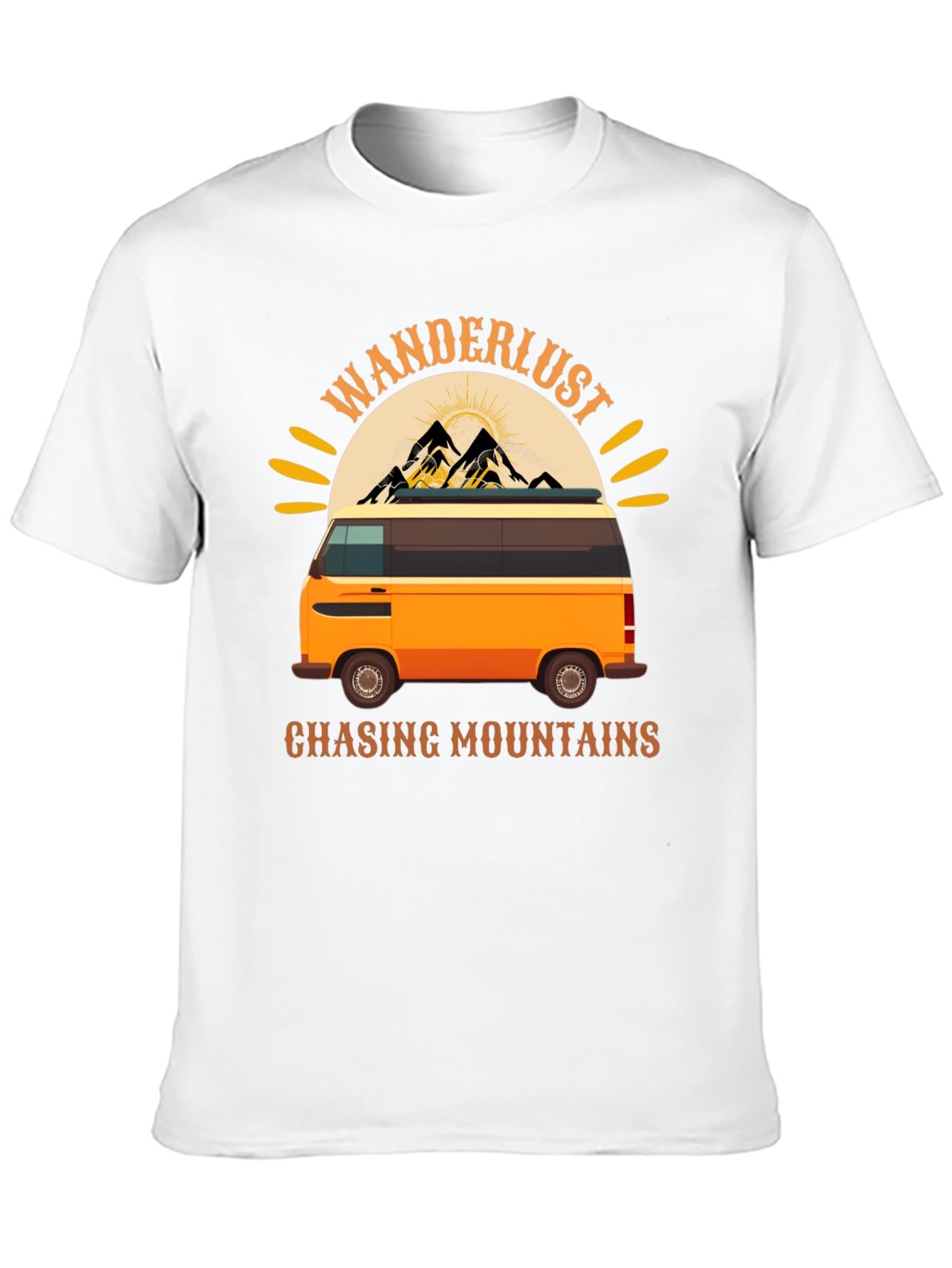 Wanderlust Mountain Van Graphic Tee