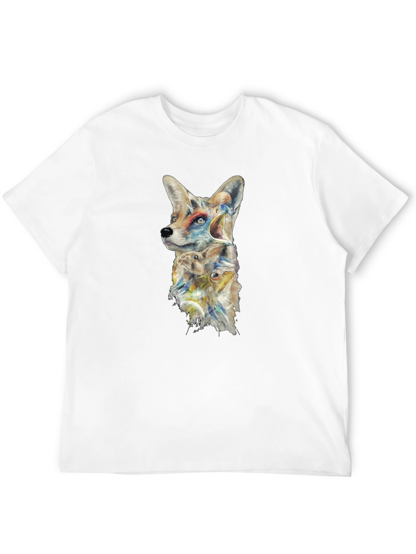 Animal Fusion Graphic Tee - Black