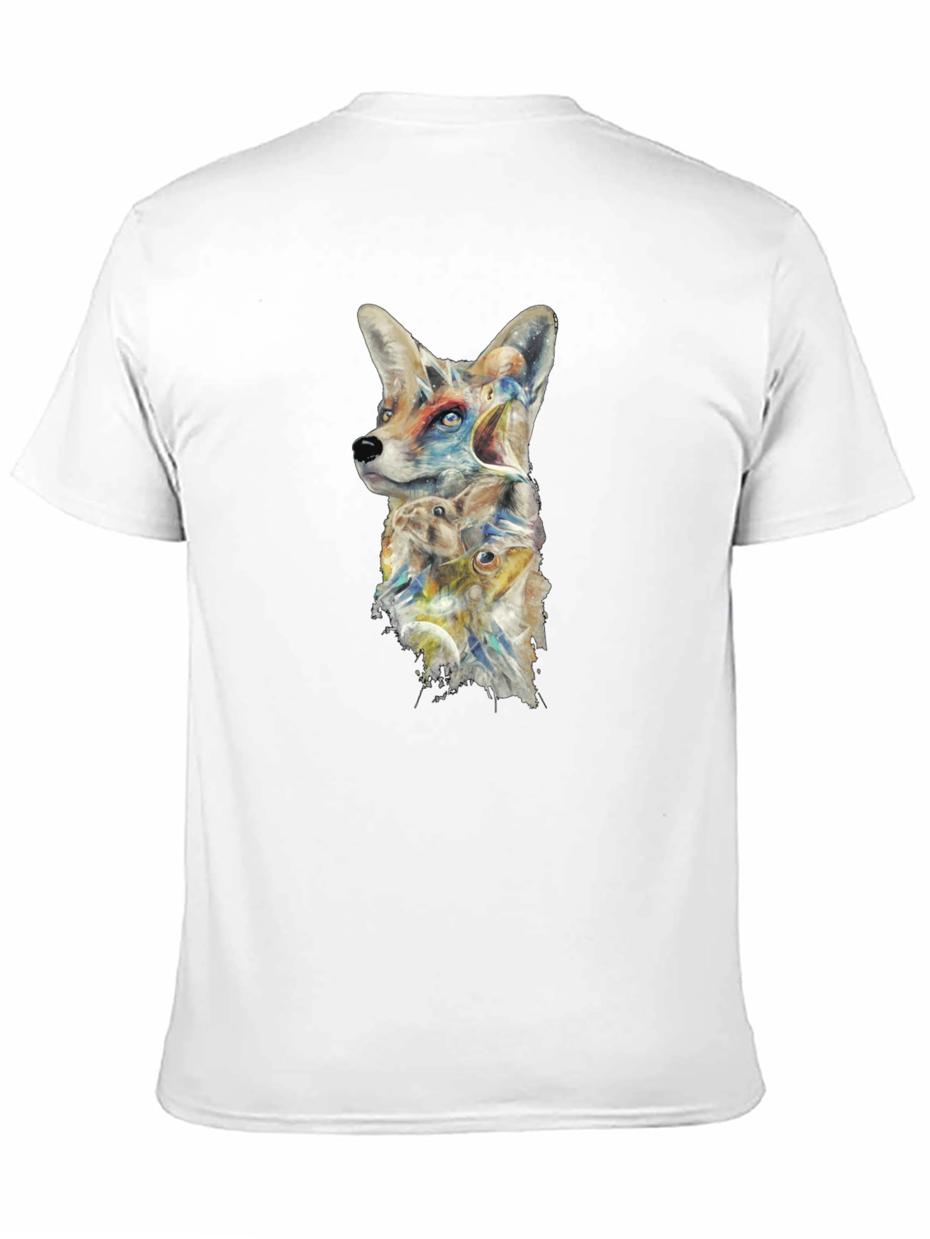 Animal Fusion Graphic Tee - Black