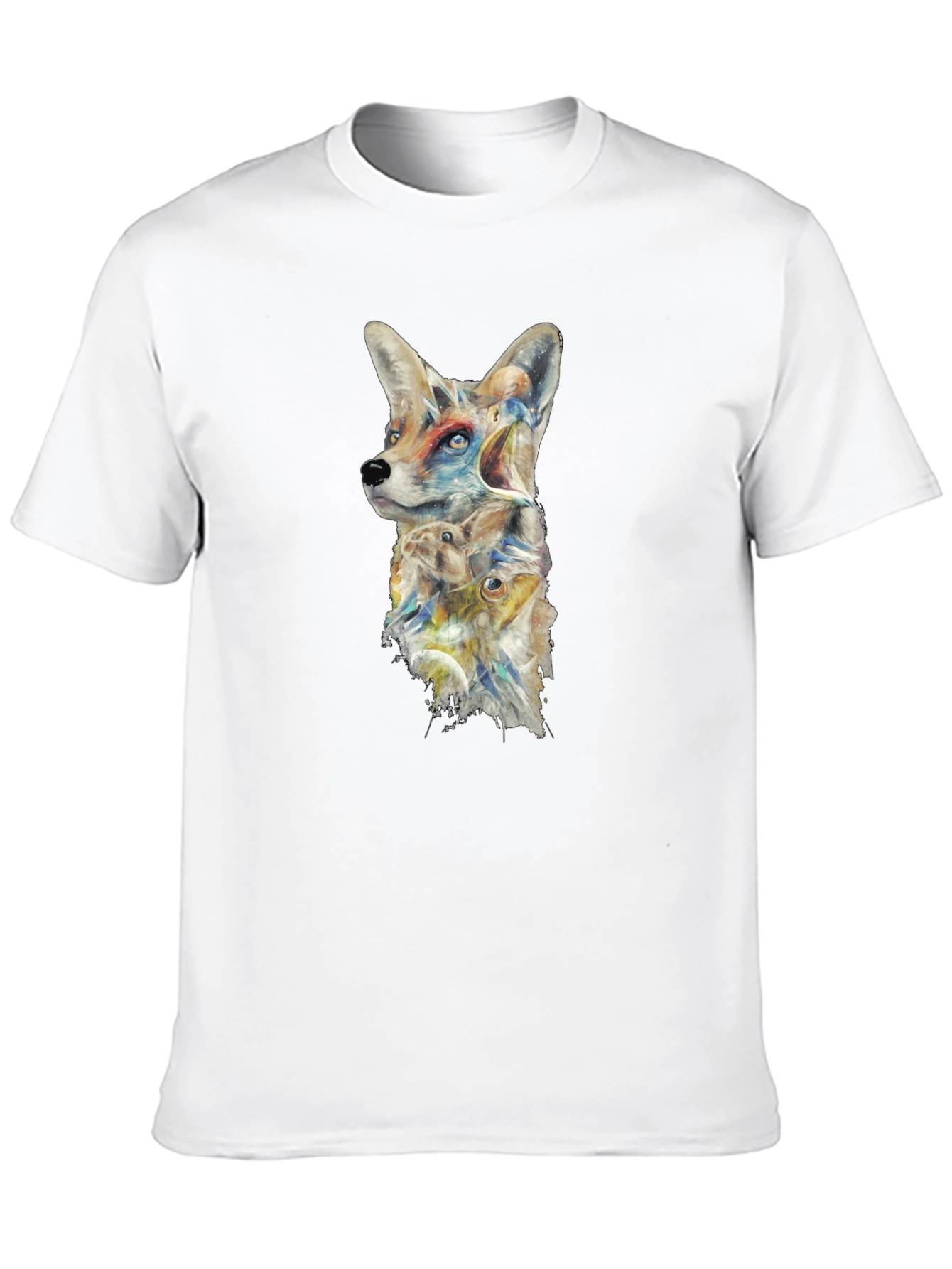 Animal Fusion Graphic Tee - Black