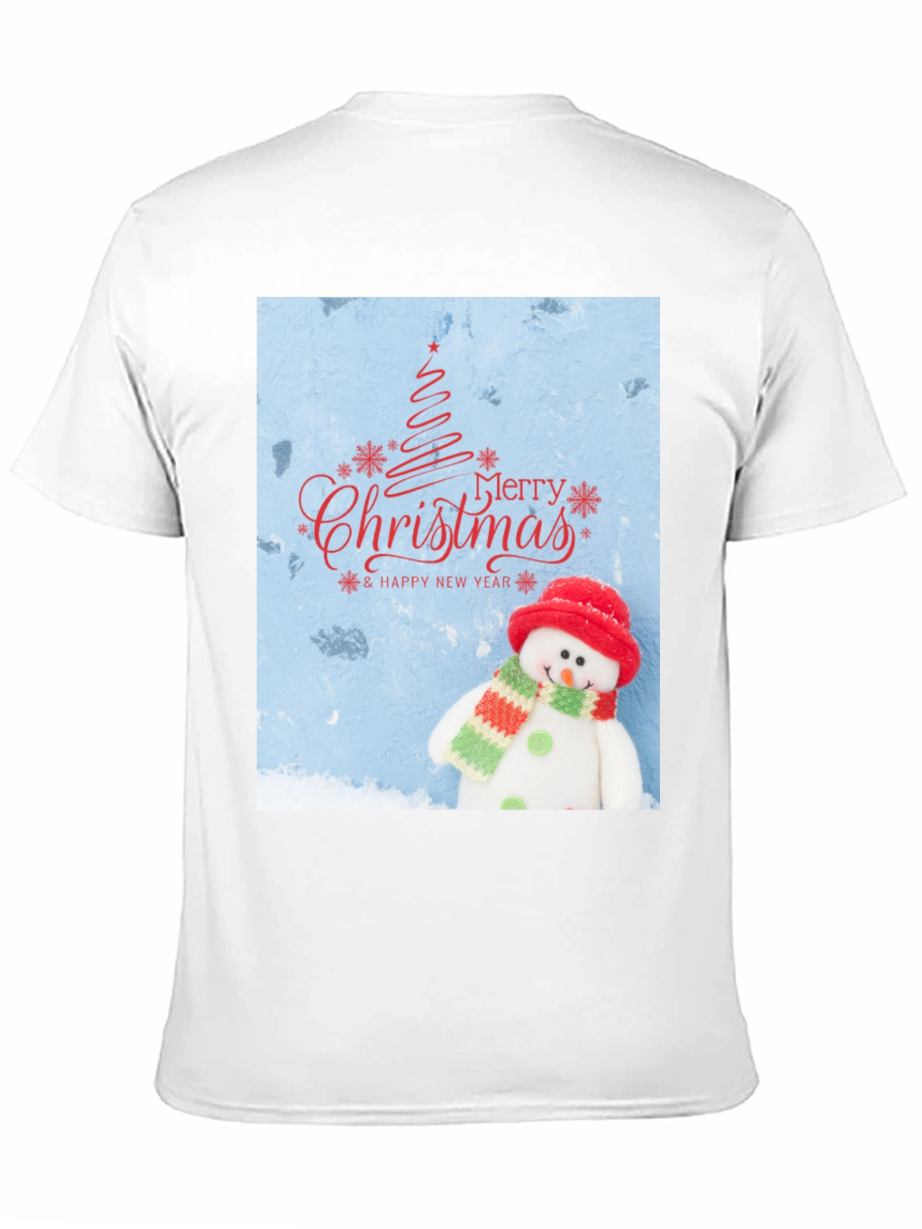 Festive Christmas Snowman T-Shirt