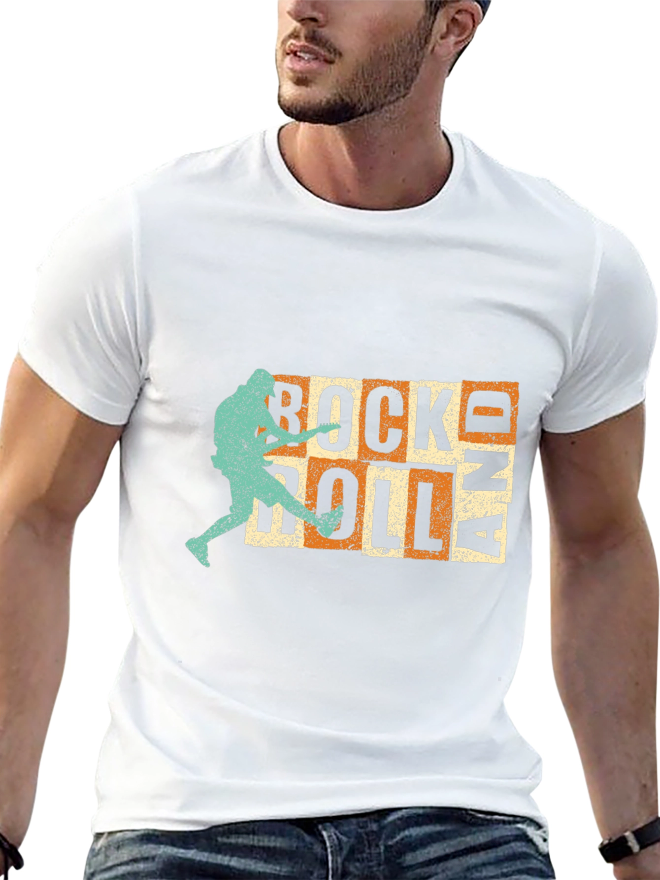 Rock and Roll T-Shirt - Retro Style
