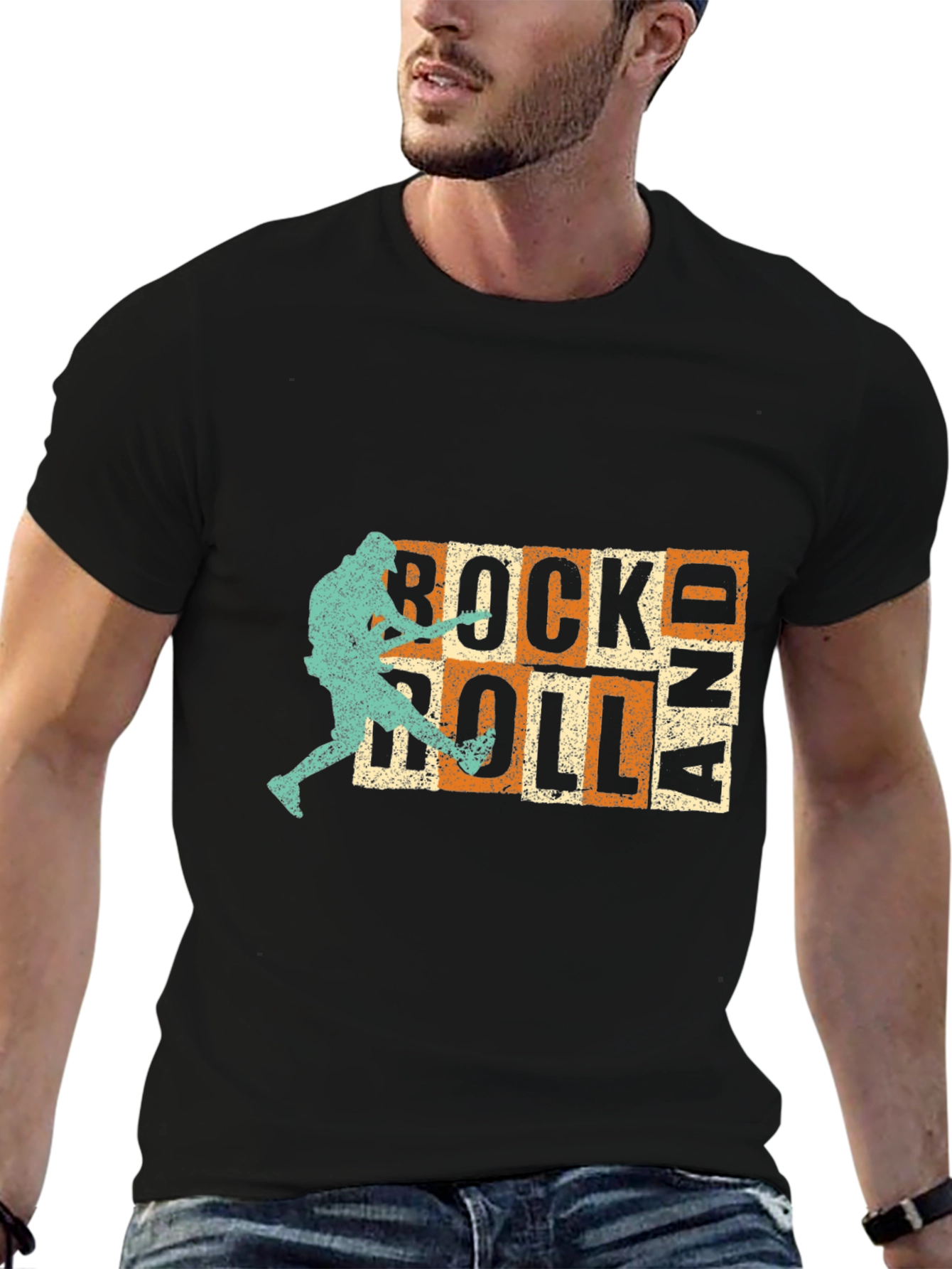 Rock and Roll T-Shirt - Retro Style