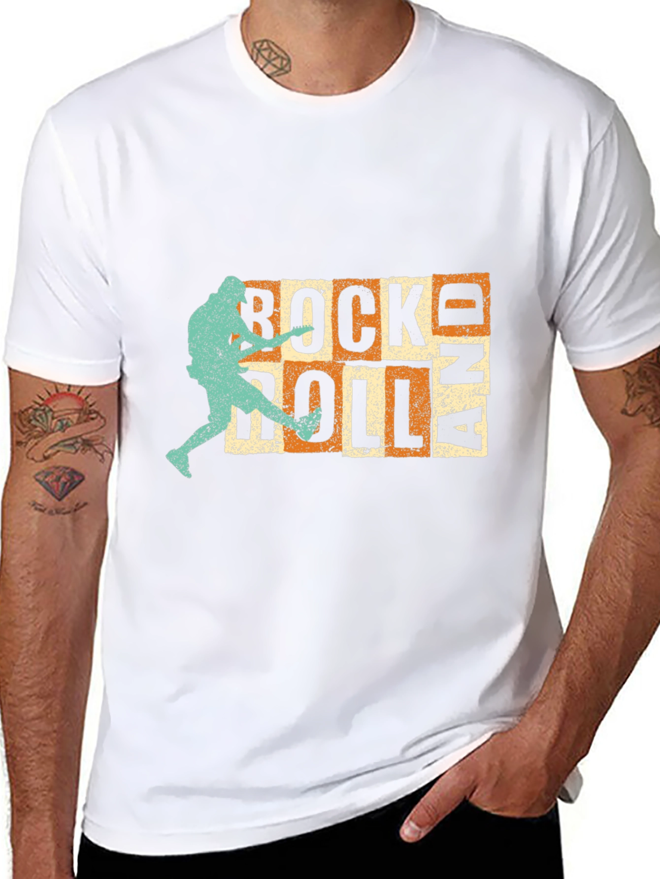 Rock and Roll T-Shirt - Retro Style