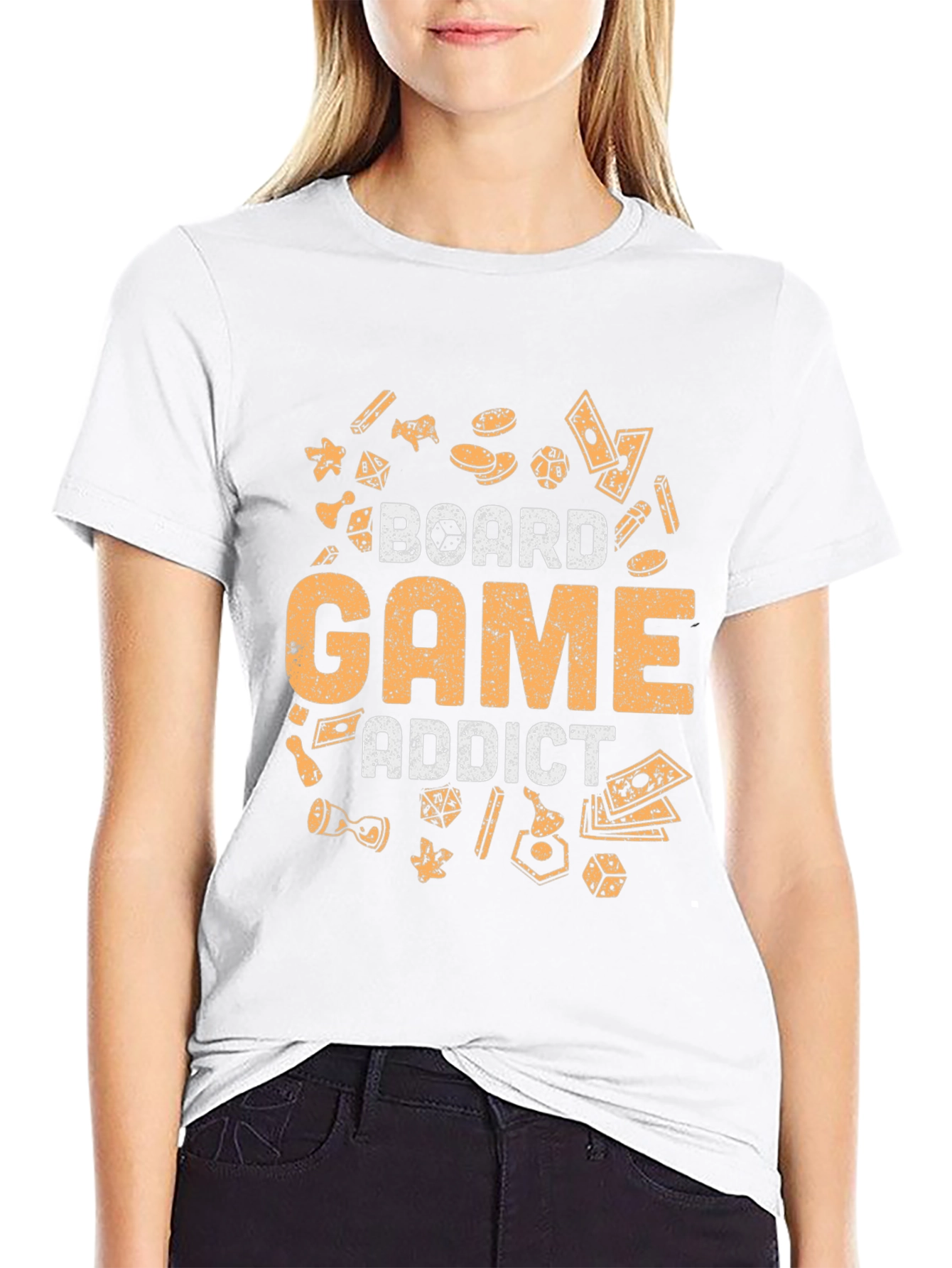 Board Game Addict Graphic T-Shirt - Unisex
